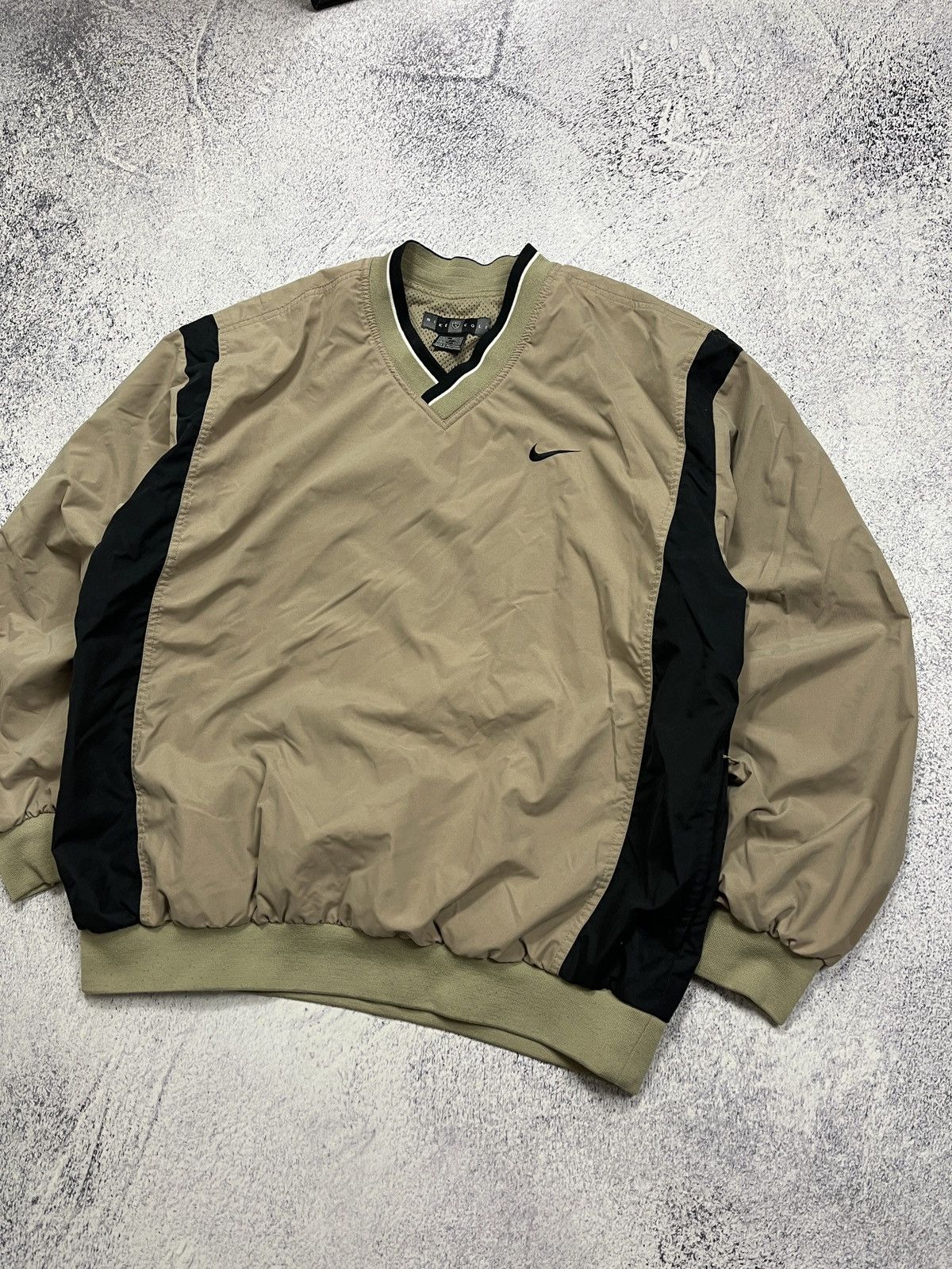 Nike × Vintage Vintage Nike Golf Y2K Nylon Sweatshirt Jacket Windbreaker Size US XL / EU 56 / 4 - 3 Thumbnail