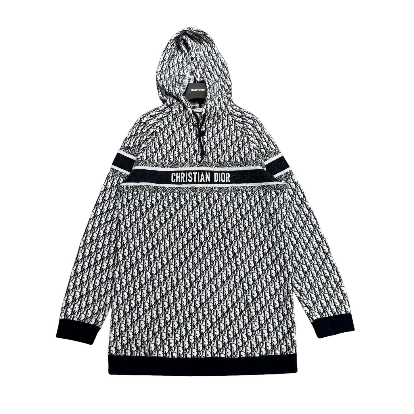 Dior Dior Oblique Hooded Sweatshirt Size L Size US L / EU 52-54 / 3 - 1 Thumbnail