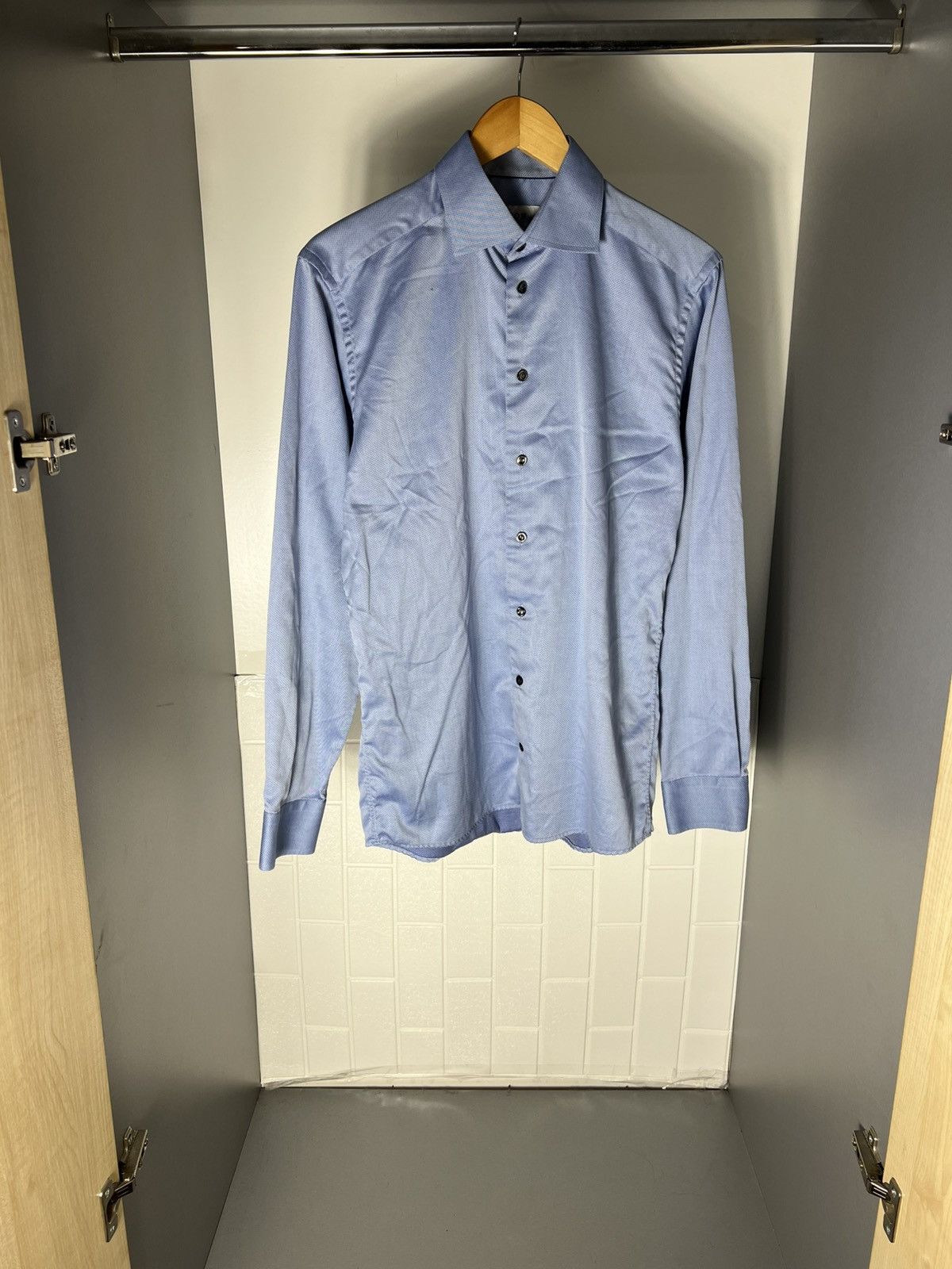 Eton VINTAGE ETON CLASSIC SHIRT ITALIAN DESIGNER CASUAL Y2K 90s Size US M / EU 48-50 / 2 - 3 Thumbnail