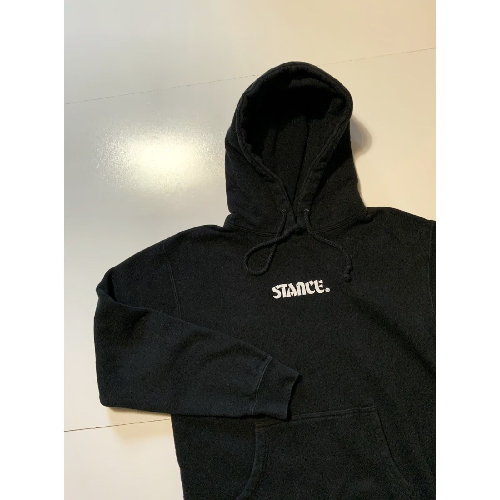 Vintage Stance Hoodie Sweatshirt Pullover Heavyweight Black Standard Fit Sz. S Men Mens Black Sweatshirt Hoodie S Size US S / EU 44-46 / 1 - 3 Thumbnail