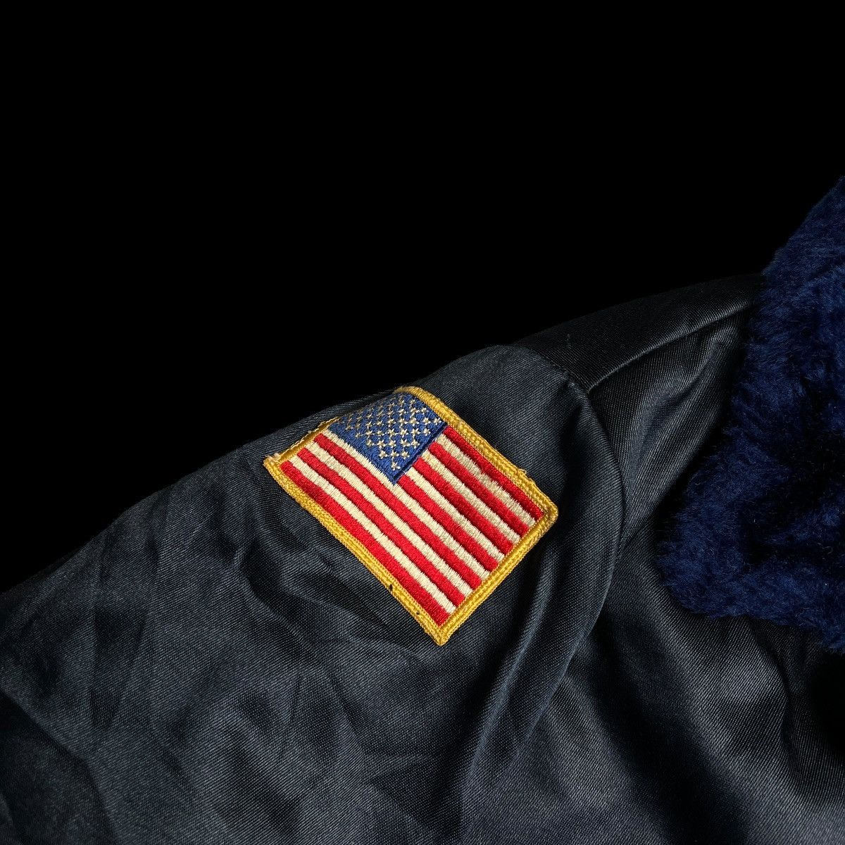 Other Vintage 1970s Tuffy Jack Police Jacket Blue Quilted Lined Size US L / EU 52-54 / 3 - 5 Thumbnail
