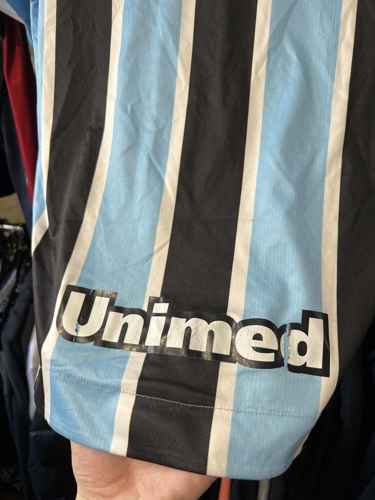 Umbro 2021 BLOKE-CORE UMBRO GREMIO MEMORABILIA HOME FOOTBALL SHIRT Size US S / EU 44-46 / 1 - 6 Thumbnail