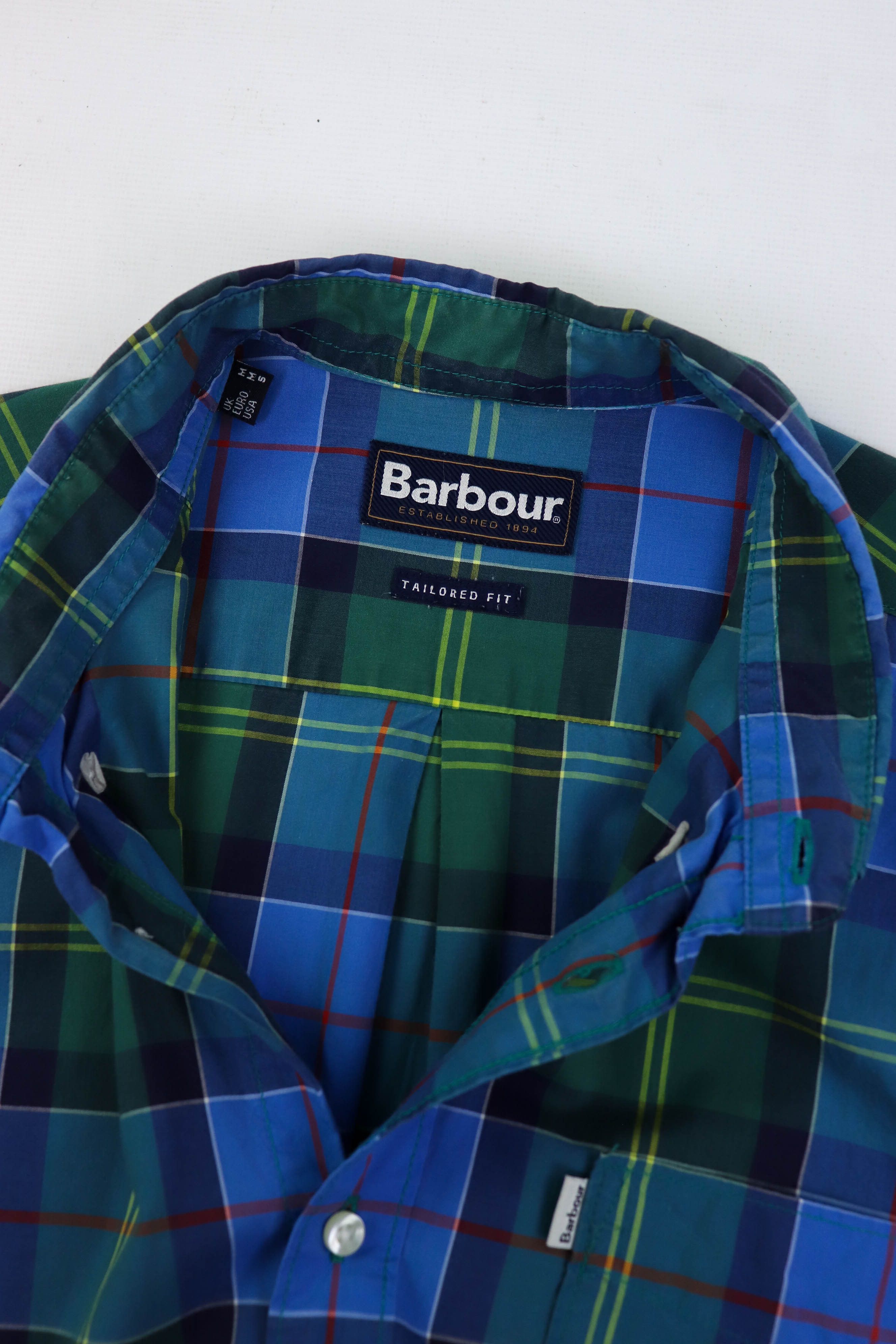 Barbour Barbour Multicolor Tartan Tailored Fit Long Sleeve Shirt Size US M / EU 48-50 / 2 - 8 Thumbnail