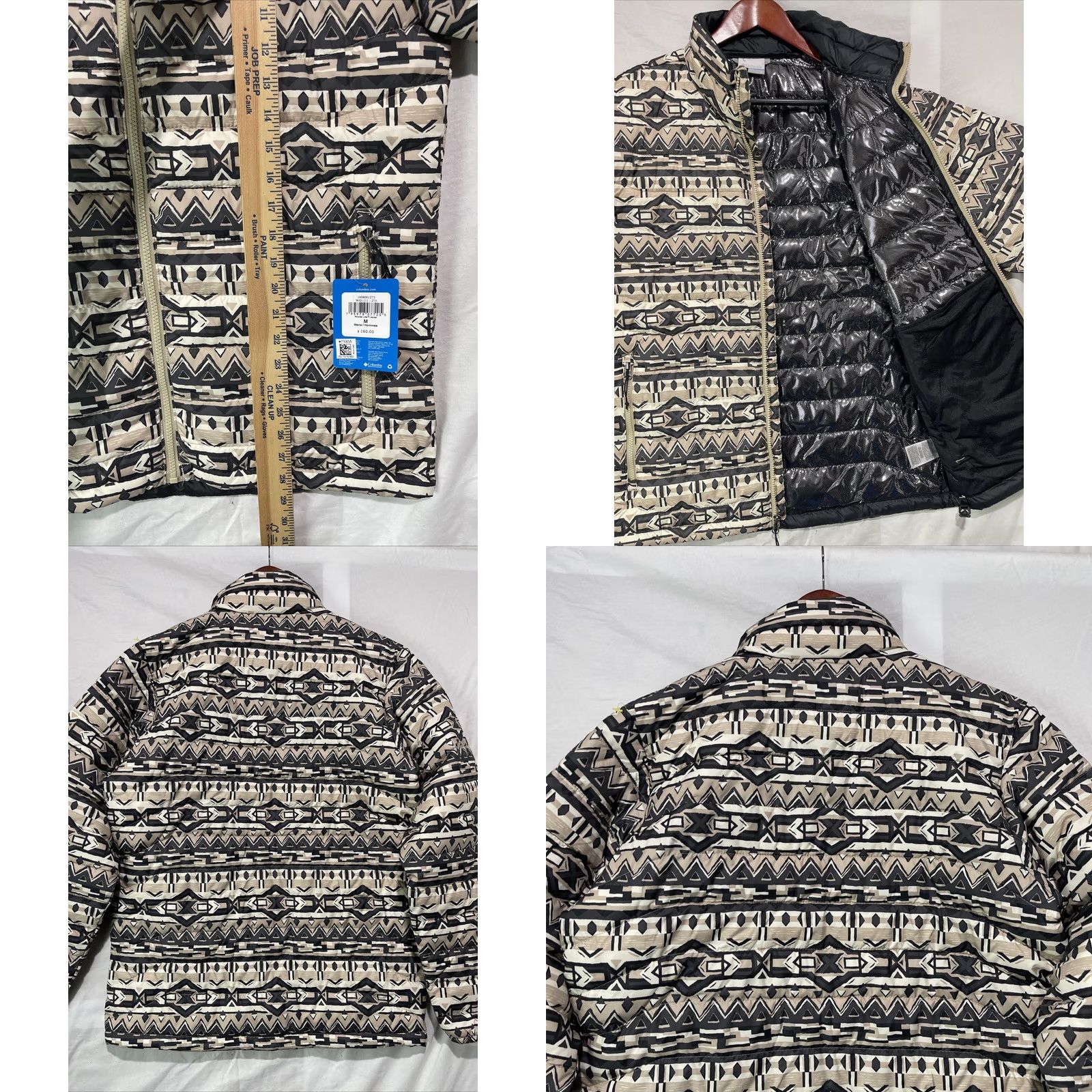 Vintage Columbia Jacket Mens Medium Puffer Powder Lite Omni Heat Thermal Reflective Jacket Size US M / EU 48-50 / 2 - 9 Thumbnail