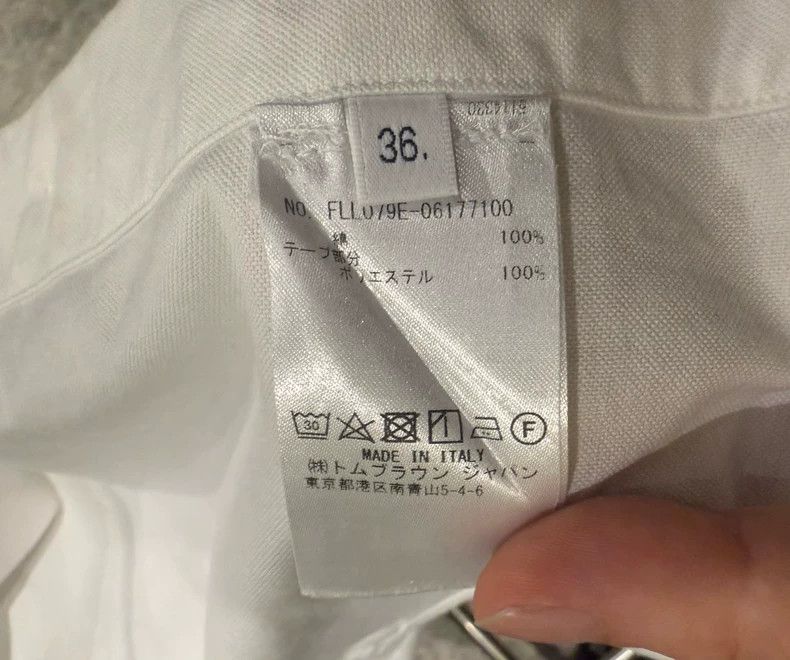 Thom Browne Thom Browne Classic two-sleeved shirt Size XS / US 0-2 / IT 36-38 - 5 Thumbnail