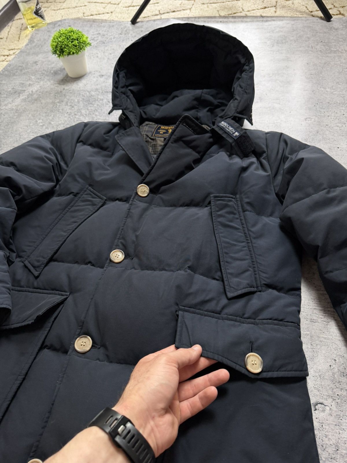 Woolrich Woolen Mills Woolrich Down Puffer Arctic Winter Parka Jacket Size US S / EU 44-46 / 1 - 7 Thumbnail