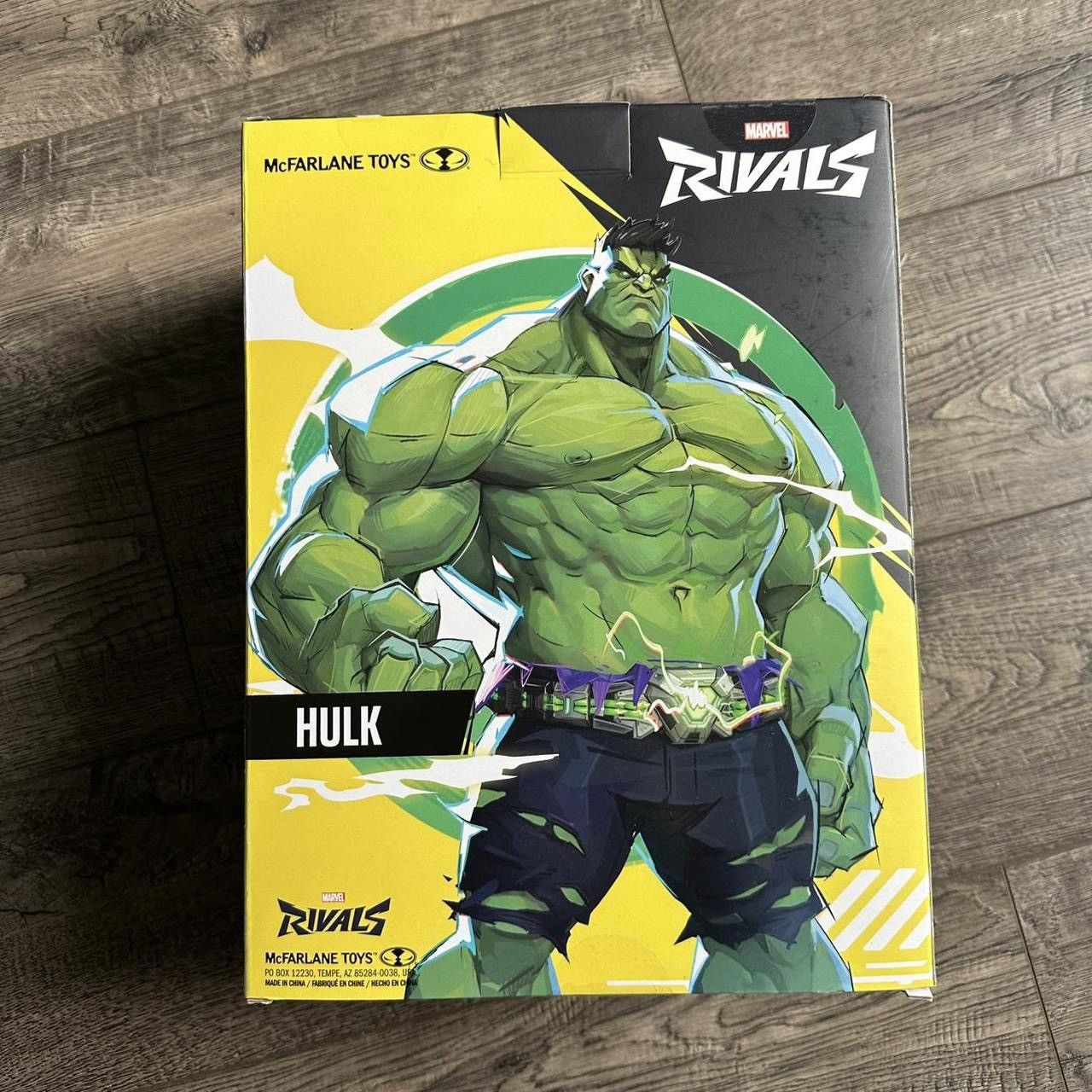 Marvel Comics Rare Marvel Rivals Green HULK McFarlane Comic Action Figure Size ONE SIZE - 4 Thumbnail