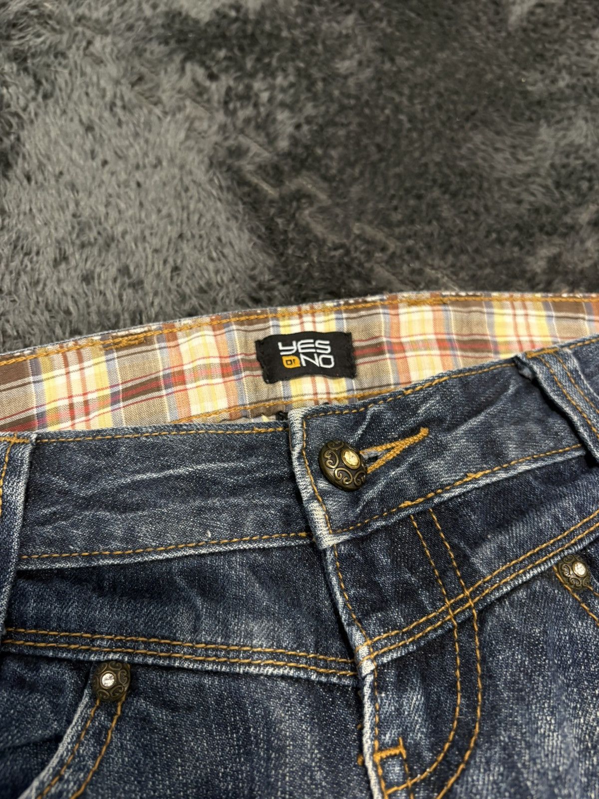 Japanese Brand Vintage Japan 2000s Style Straight Y2K Jeans Size 25" / US 0 / IT 36 - 5 Thumbnail