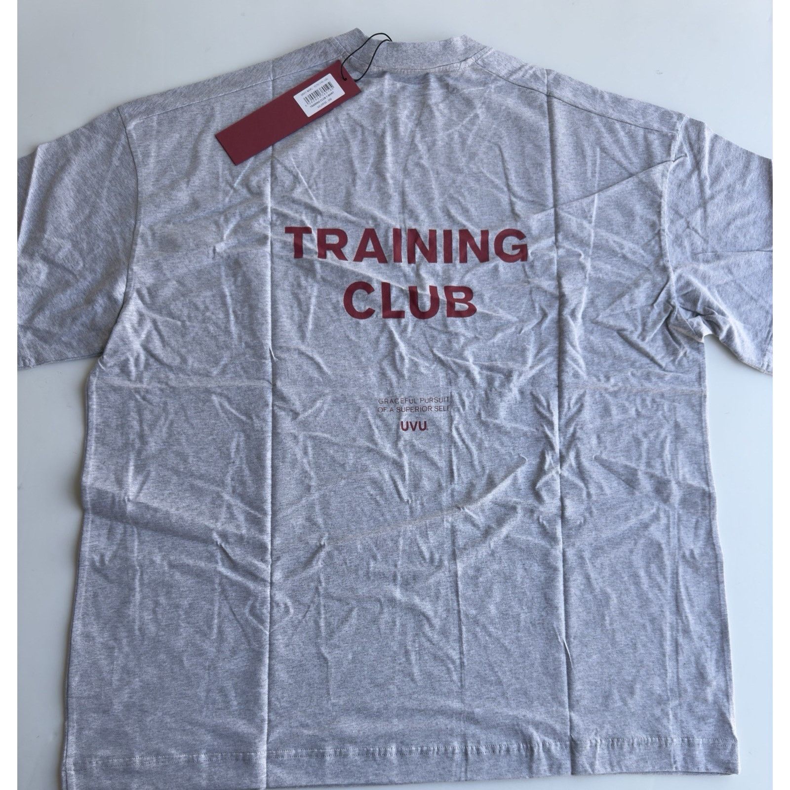 UVU UVU Training Club T-Shirt Grey Marl XXL Size US XXL / EU 58 / 5 - 2 Thumbnail