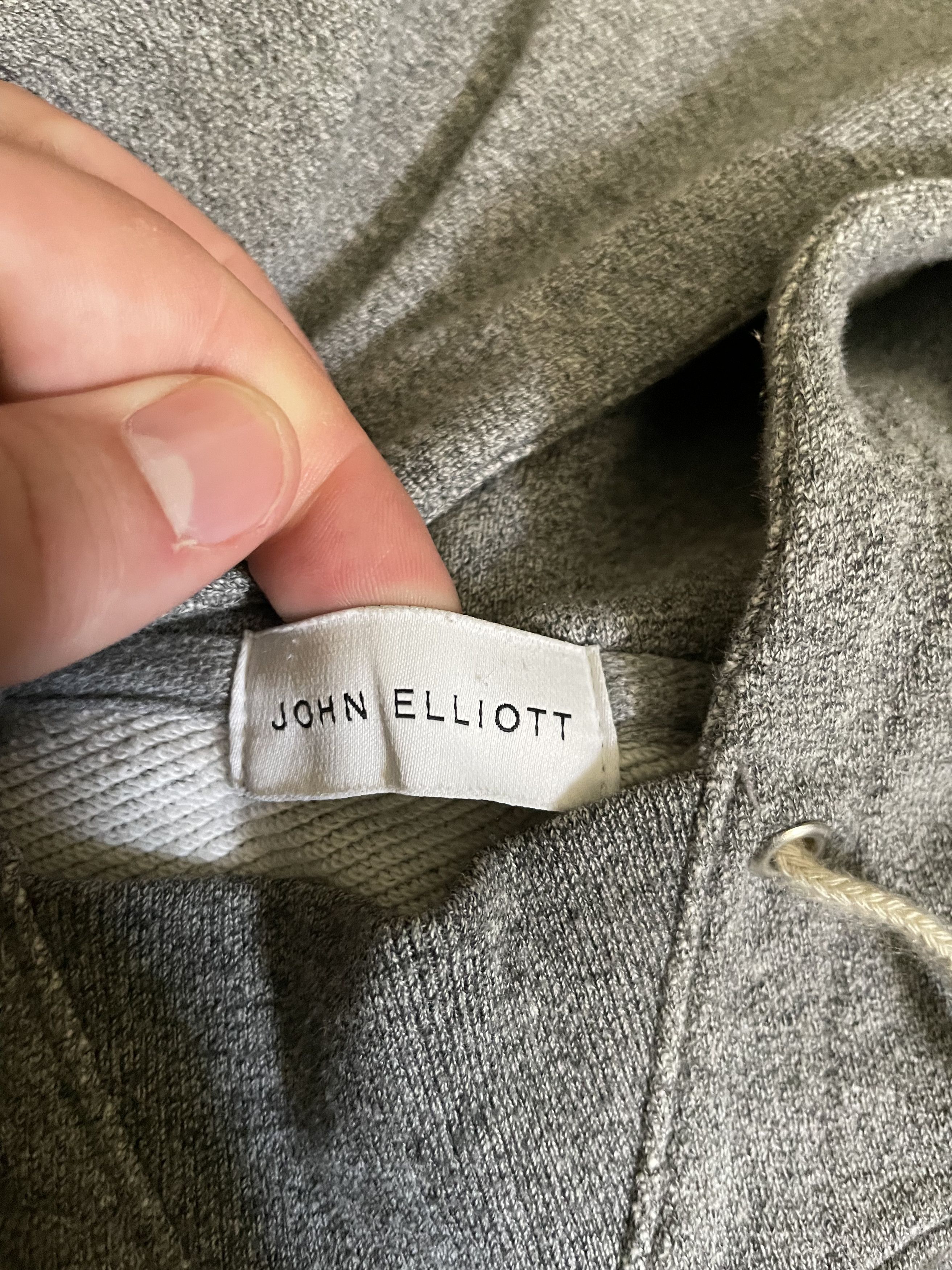 John Elliott John Elliott Kake Mock Hoodie Dark Gray Size US XL / EU 56 / 4 - 4 Thumbnail
