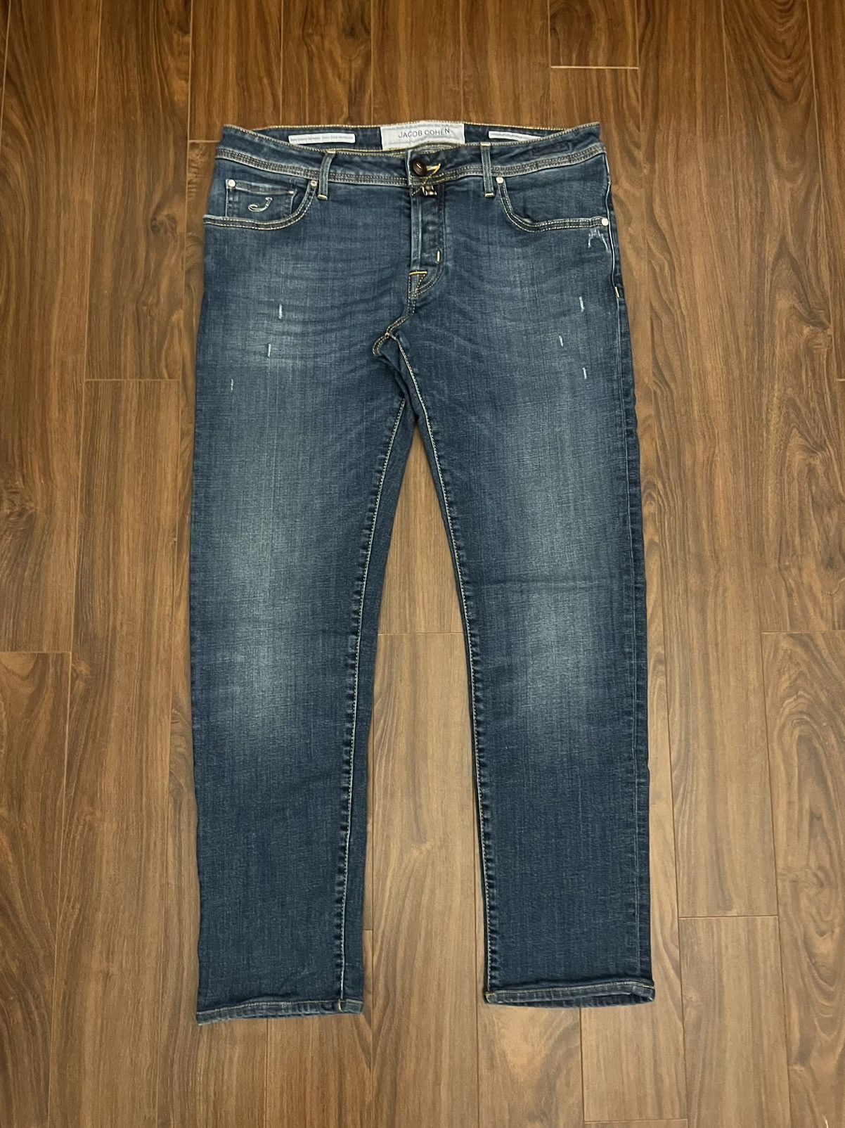 Jacob Cohen Jacob Cohen Luxury J622 Nick Slim Jeans Size US 38 / EU 54 - 1 Thumbnail