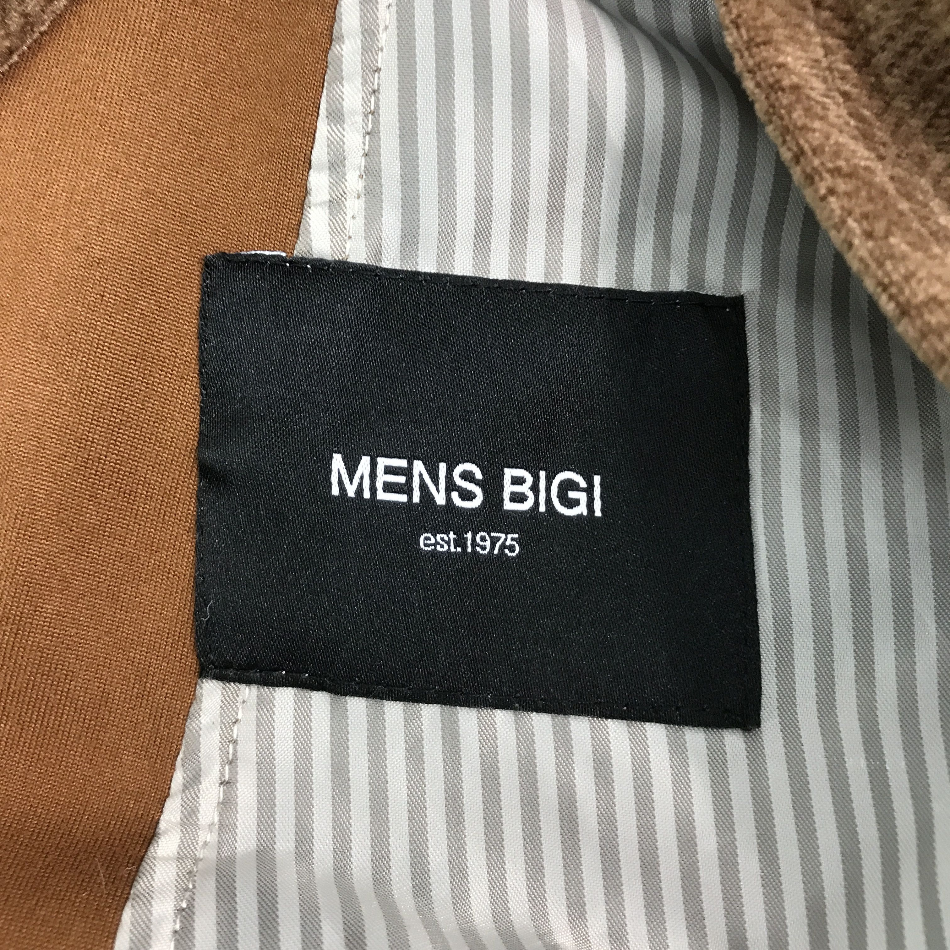 BIGI × Japanese Brand MENS BIGI VELVET HOODIES ZIPPER JACKET Size US XL / EU 56 / 4 - 9 Thumbnail