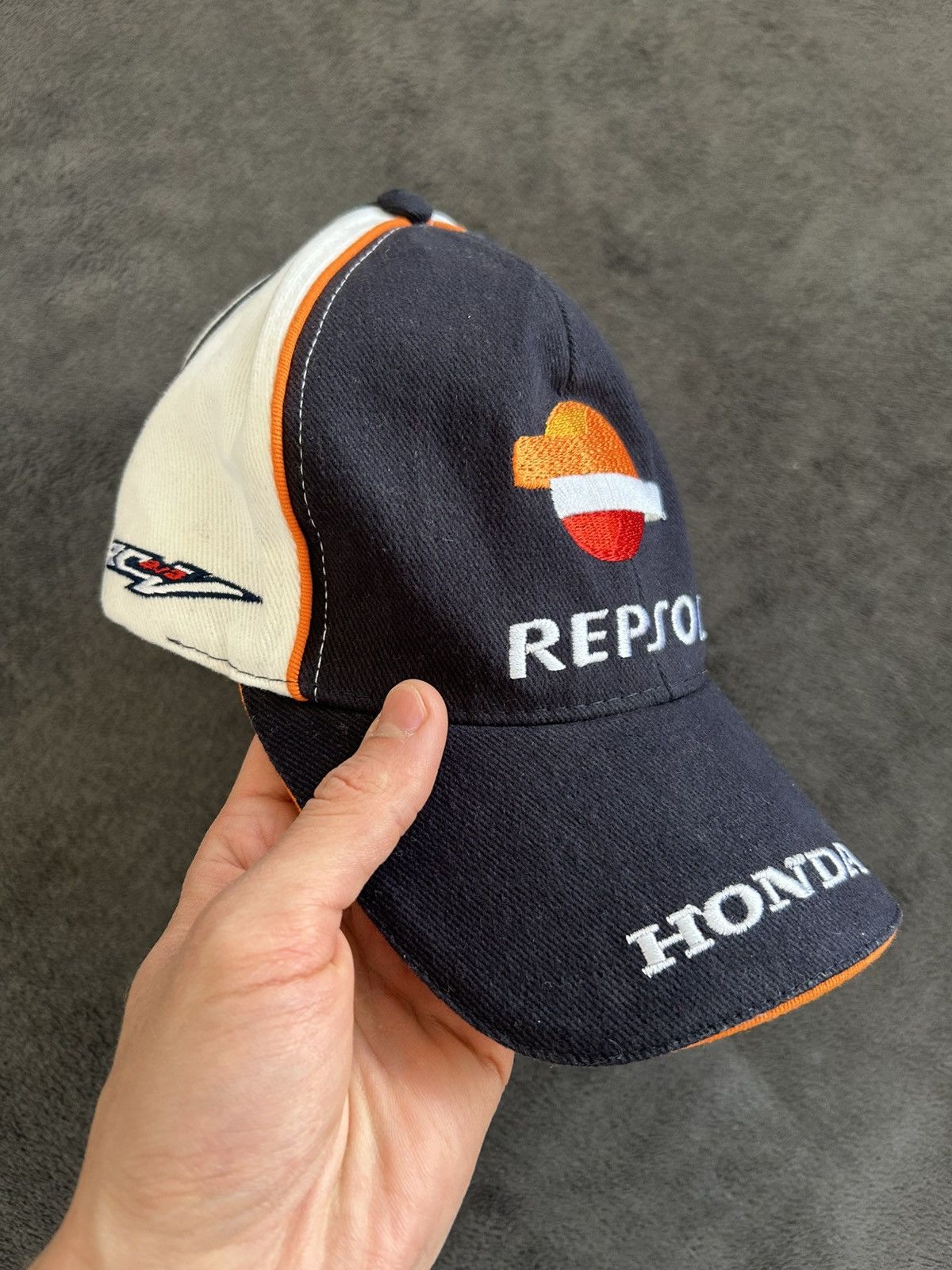 Honda Honda Repsol Motorcycle Nascar Hat Licensed Size ONE SIZE - 2 Thumbnail