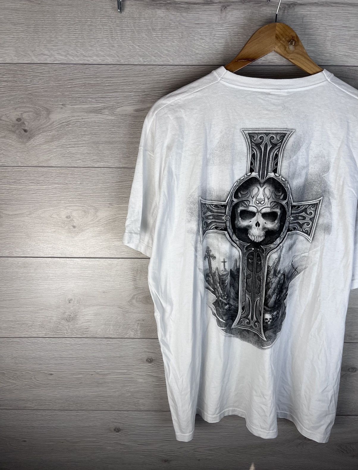 Other Men’s rock T-shirt bai logo scull size Xxl y2k Size US XXL / EU 58 / 5 - 9 Thumbnail