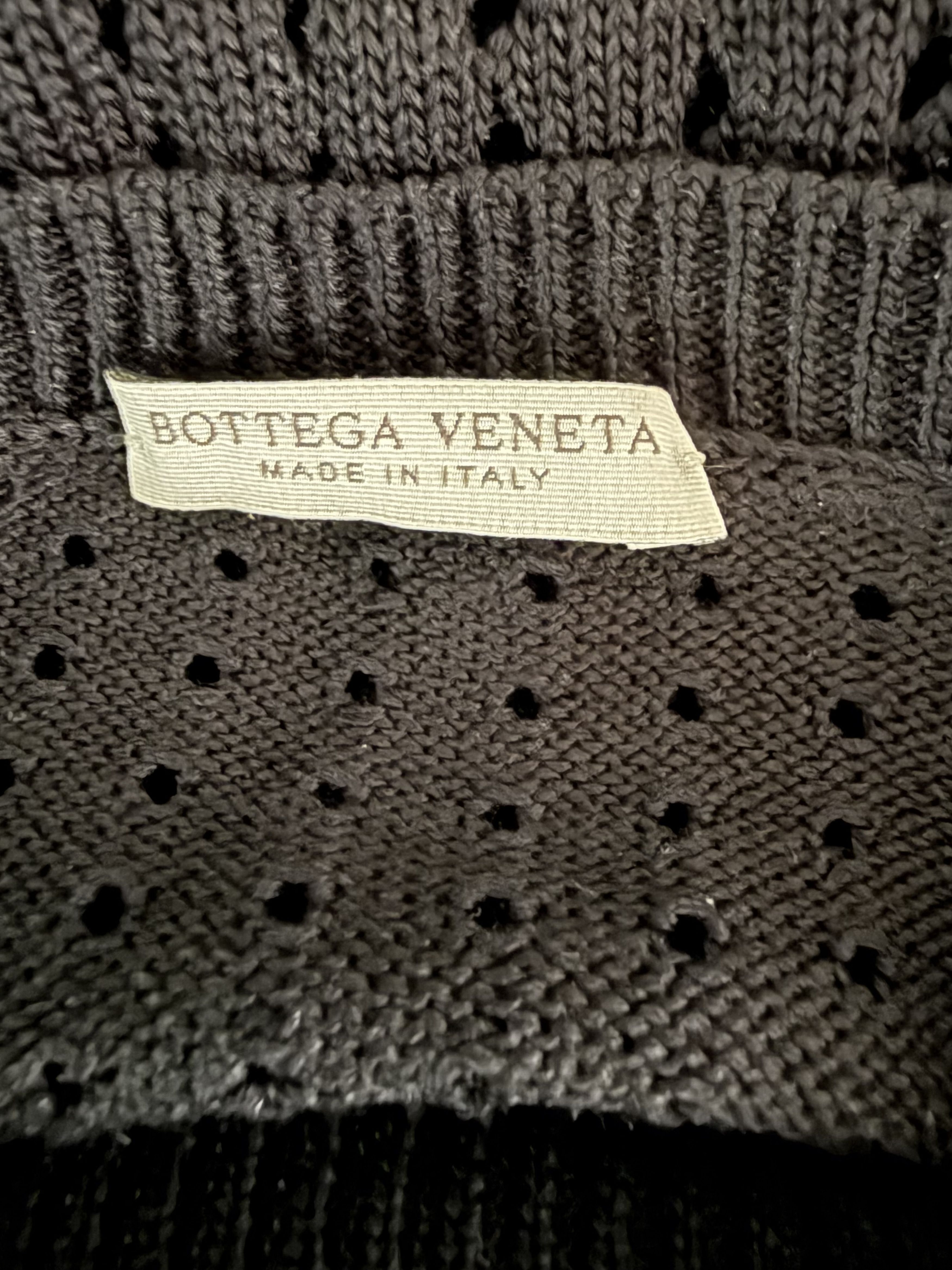 Bottega Veneta Rare 100% Silk Pointelle Grail Size US L / EU 52-54 / 3 - 13 Thumbnail
