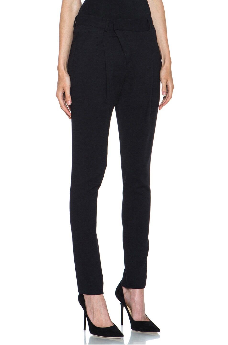 Helmut Lang Helmut Lang Noa Suiting Angle Front Viscose blend Pants Size 26" / US 2 / IT 38 - 2 Thumbnail