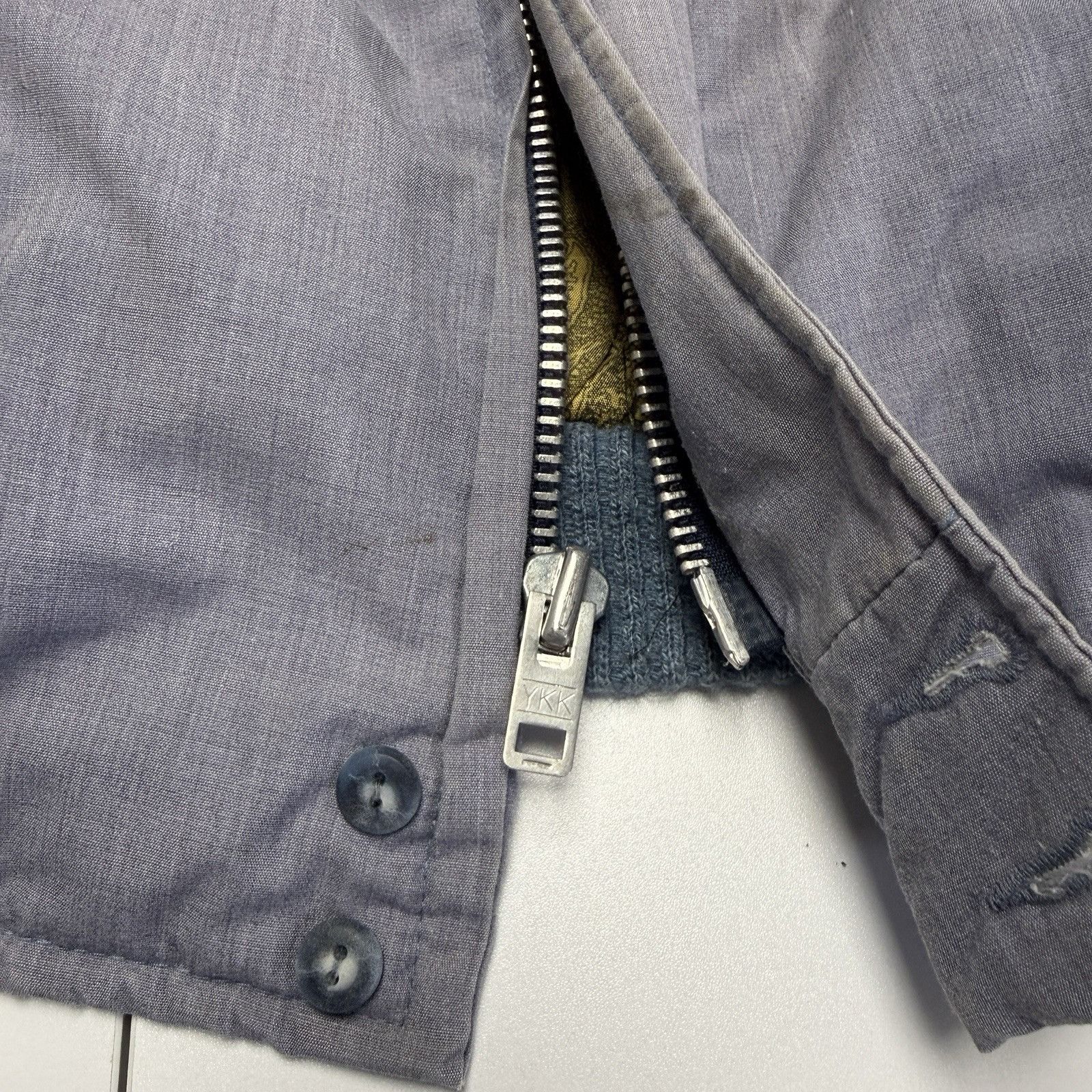 Vintage Vintage Derby of San Francisco Bomber Jacket Mens 36 Gold Size US S / EU 44-46 / 1 - 12 Thumbnail