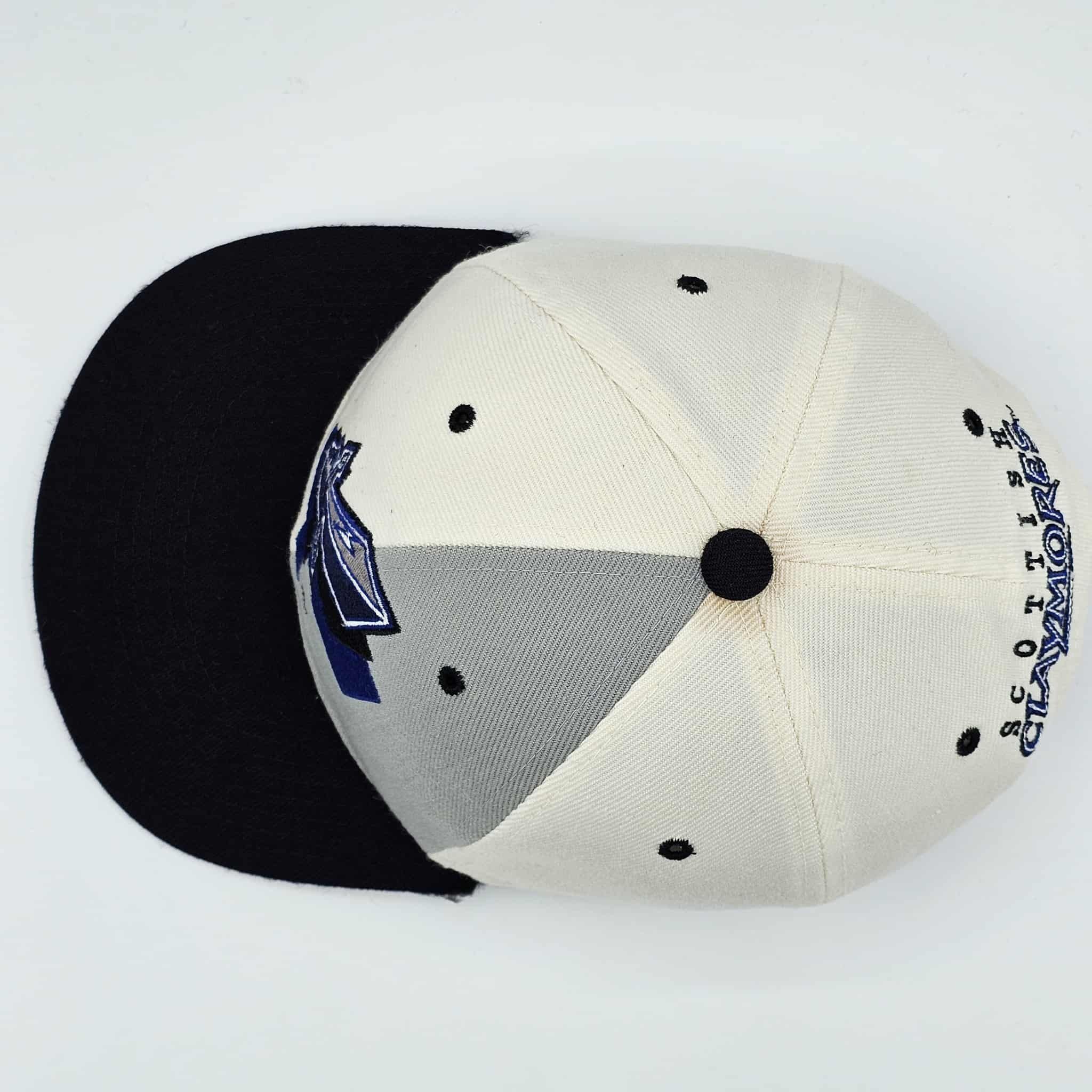 Scottish Claymores Vintage 90s World League Snapback Hat