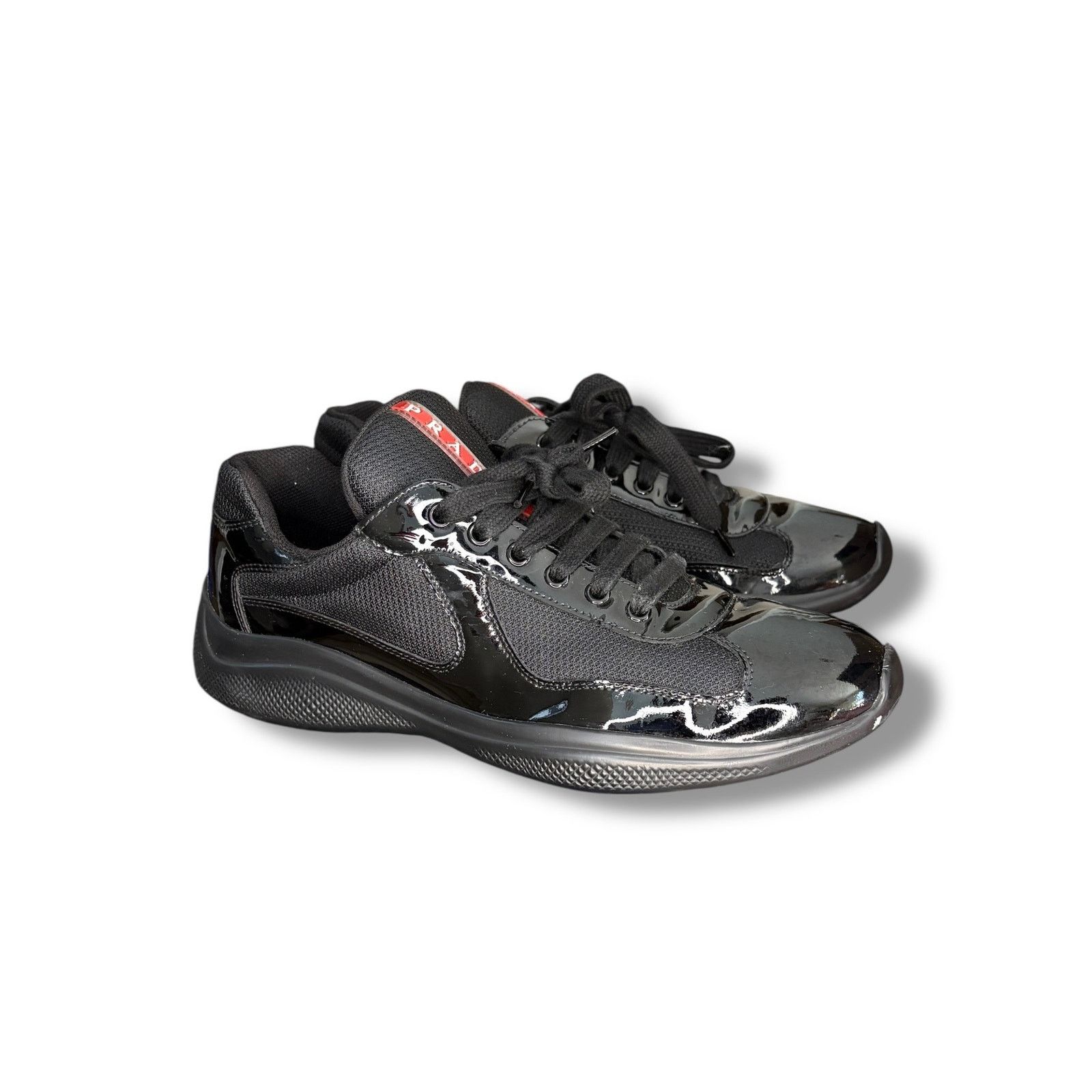 Prada Prada America's Cup Sneakers Black | Size 8UK (9US) Size US 9 / EU 42 - 4 Thumbnail