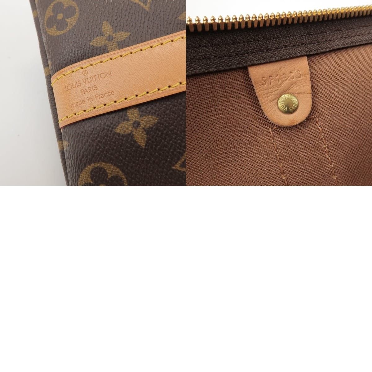 Louis Vuitton Louis Vuitton Monogram Keepall Bandouliere 50 Duffle Bag Size ONE SIZE - 8 Thumbnail
