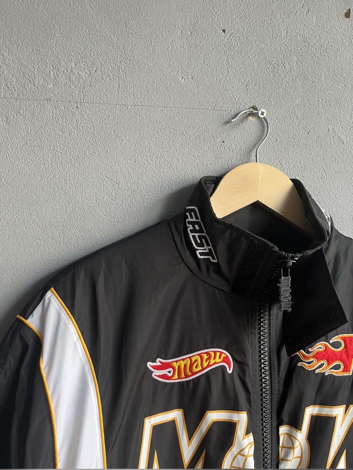 Vintage Men’s Racing M&M Review Y2K Motorcycle Nylon Bomber Light Jacket Size US L / EU 52-54 / 3 - 12 Thumbnail