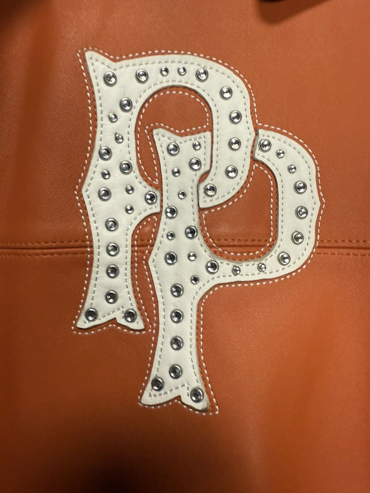 Pelle pelle leather bomber jacket sz small