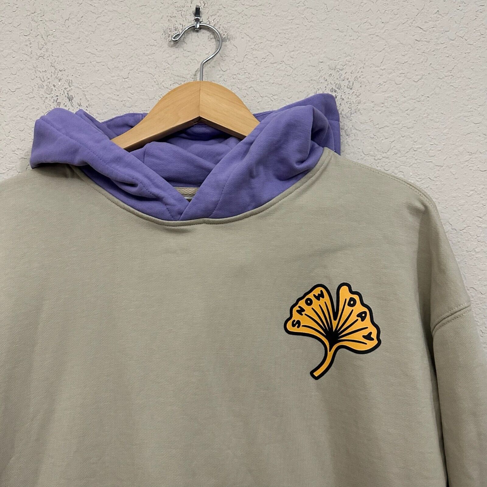Designer × Japanese Brand SNOWDAY x JAPANESE Streetwear Men's Two-Tone Pullover Hoodie Size US L / EU 52-54 / 3 - 4 Thumbnail