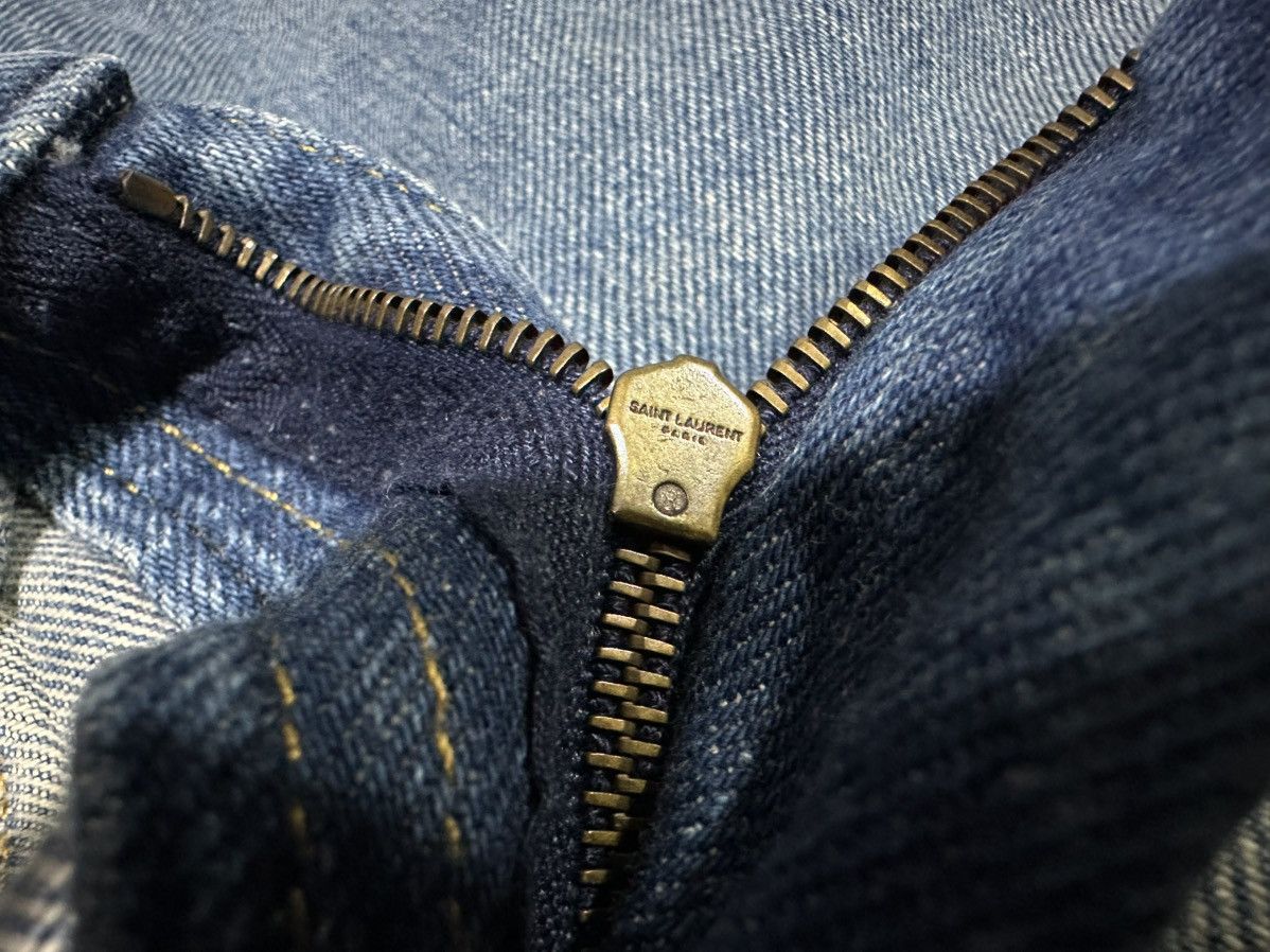 Saint Laurent Paris 🔥2014 Saint Laurent Paris Flared Denim Double Pocket Size US 30 / EU 46 - 8 Thumbnail