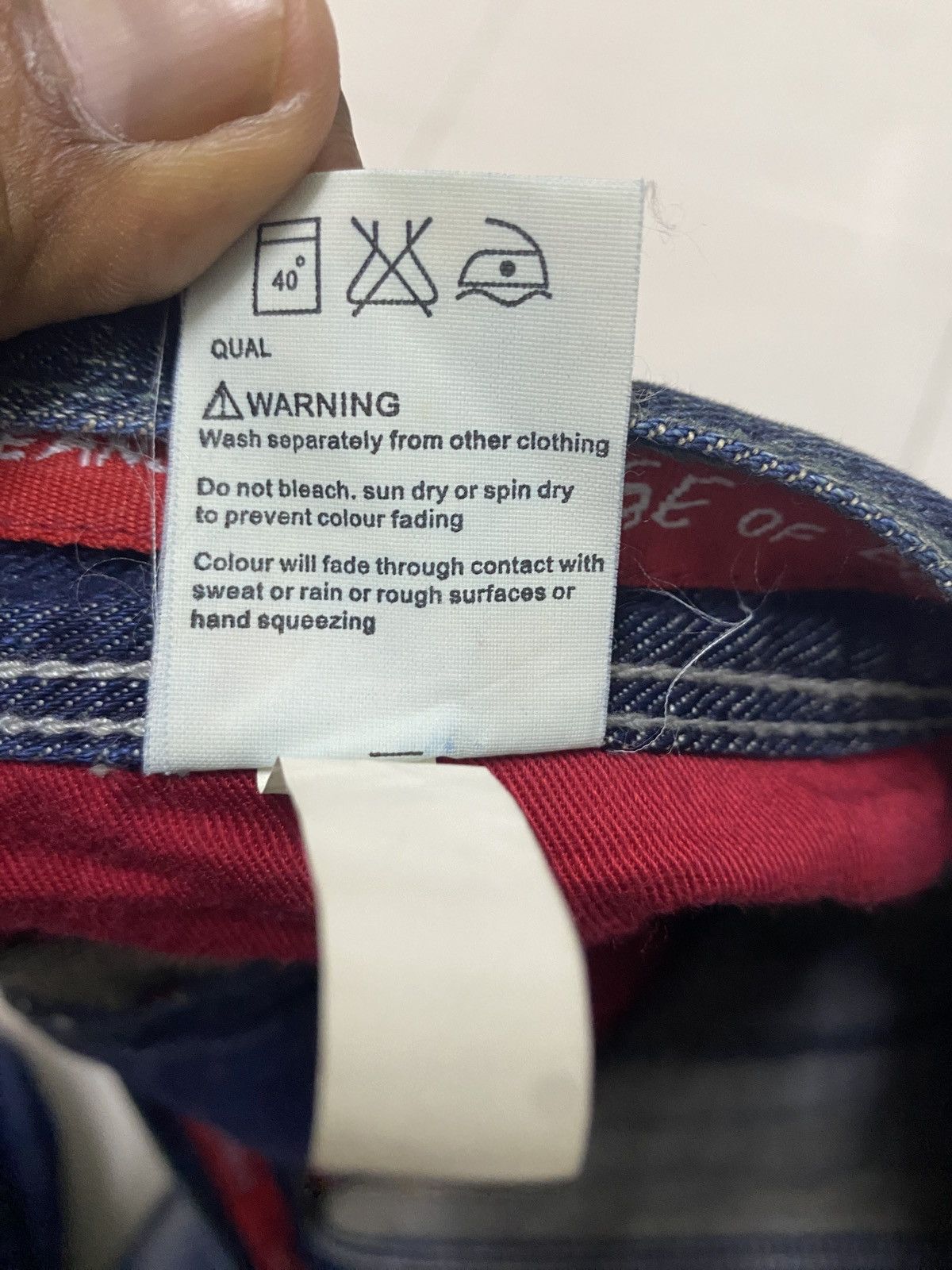 Edwin × Japanese Brand × Vintage EDWIN JEANS RARE DESIGN Size US 32 / EU 48 - 4 Thumbnail