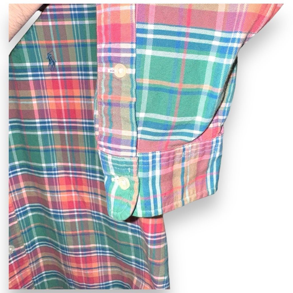 Polo Ralph Lauren Polo Ralph Lauren Custom Fit Oxford Button Down Shirt L Size US L / EU 52-54 / 3 - 6 Thumbnail
