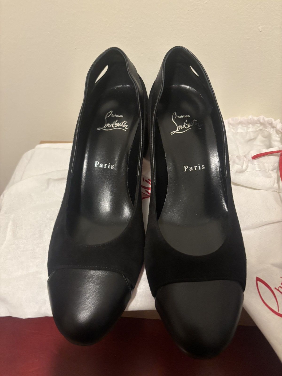 Christian Louboutin Christian Louboutin Miss Duvette black heels. Never worn Size US 9 / IT 39 - 1 Thumbnail