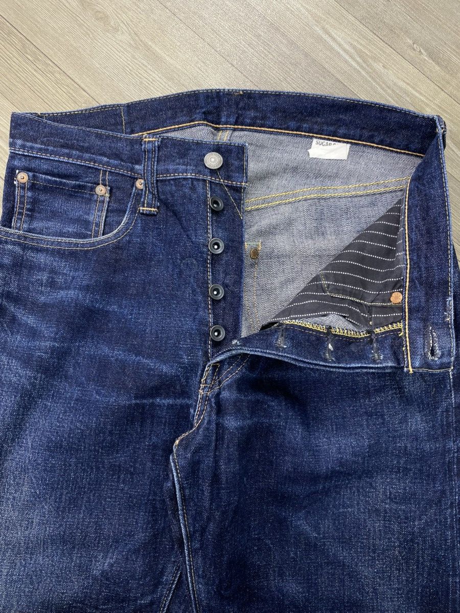 Sugar Cane 🇯🇵Vintage Sugar Cane Japan Rogues Exclusive Selvedge Denim Size US 30 / EU 46 - 6 Thumbnail