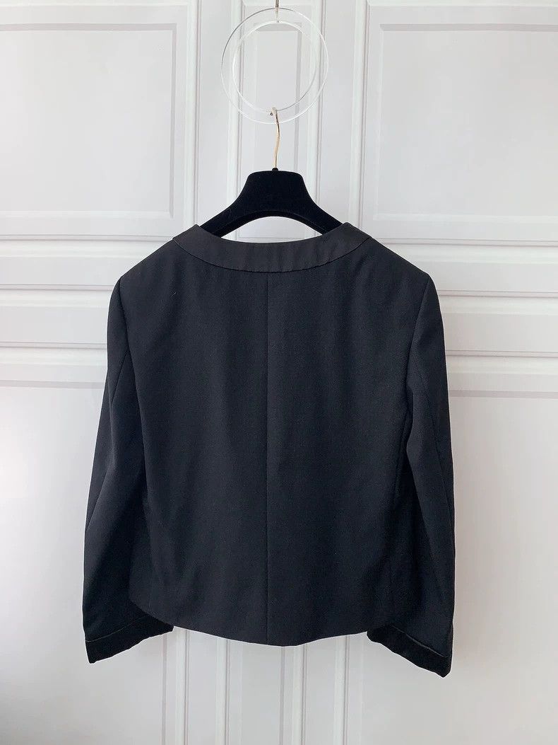 Chanel Chanel 22A black coat Size XS / US 0-2 / IT 36-38 - 2 Thumbnail