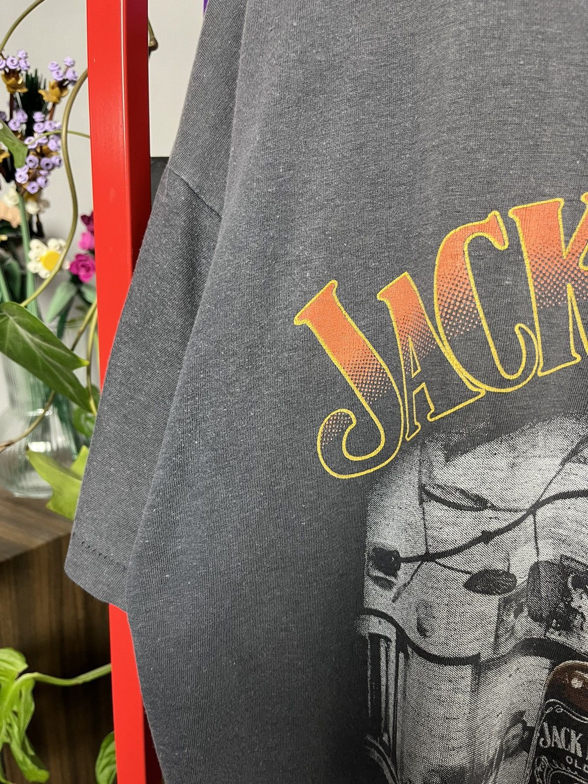 Vintage Vintage 80s Jack Daniel’s worn to perfection sun faded tee Size US XL / EU 56 / 4 - 3 Thumbnail