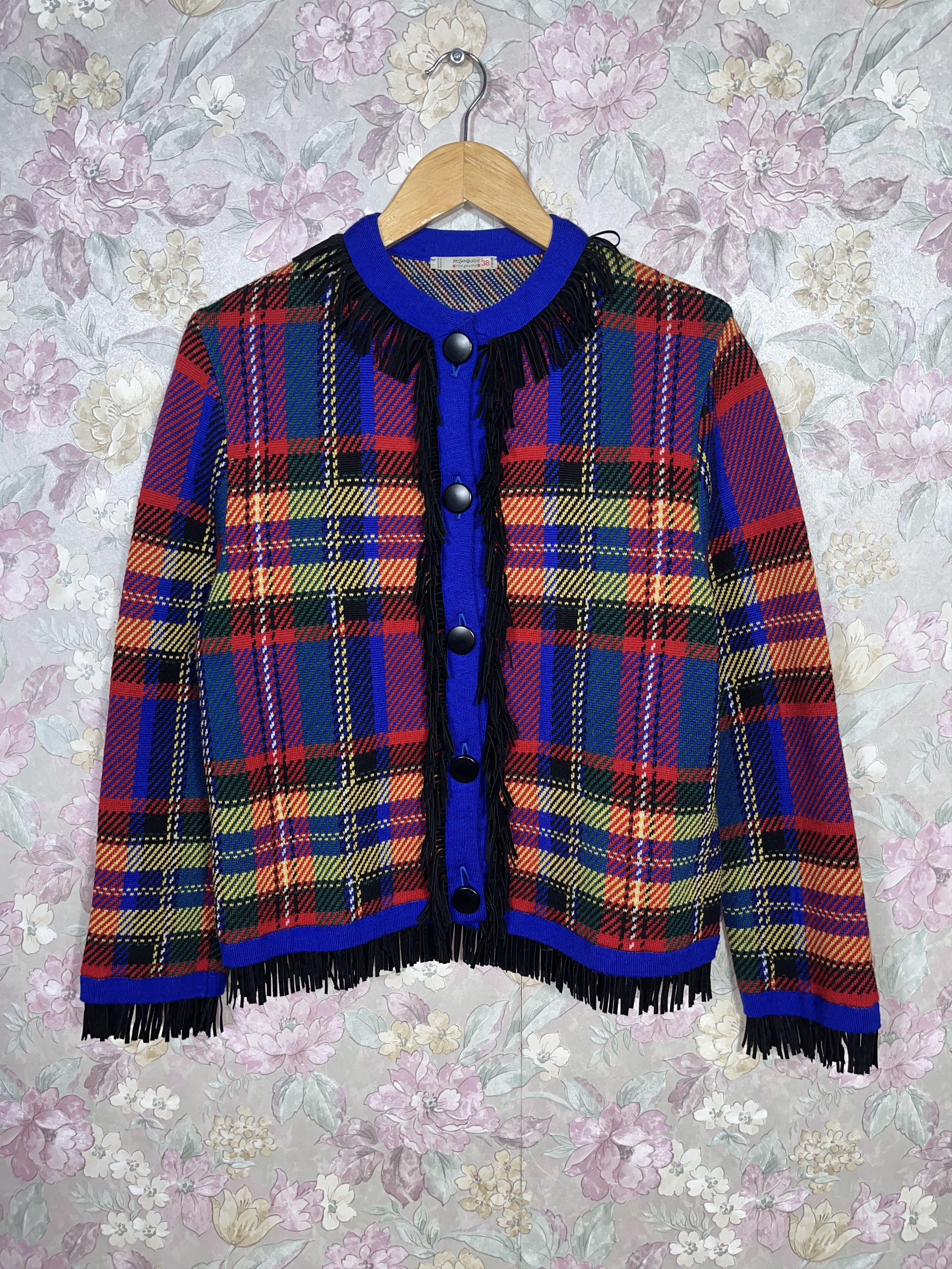 Yves Saint Laurent YVES SAINT LAURENT Fall Winter 1992 runaway wool Jacket Size S / US 4 / IT 40 - 2 Thumbnail