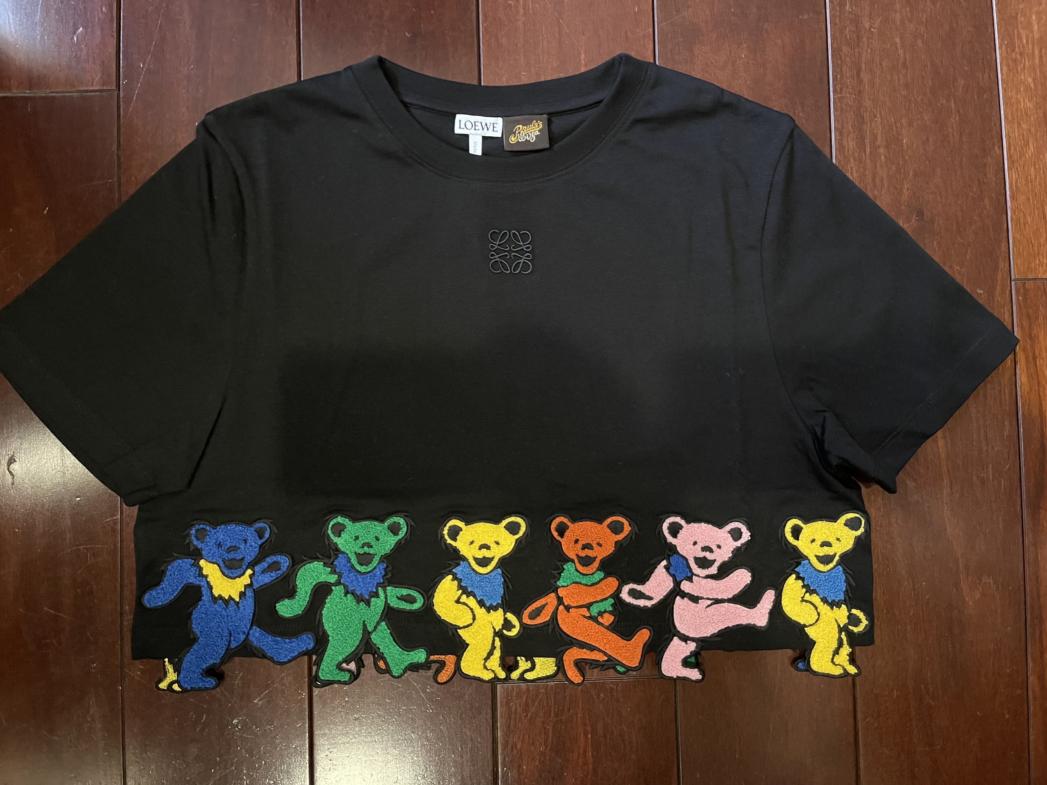 Grateful Dead × Loewe Loewe Grateful Dead Paula’s Ibiza Cropped T-Shirt in Cotton Size S / US 4 / IT 40 - 8 Thumbnail