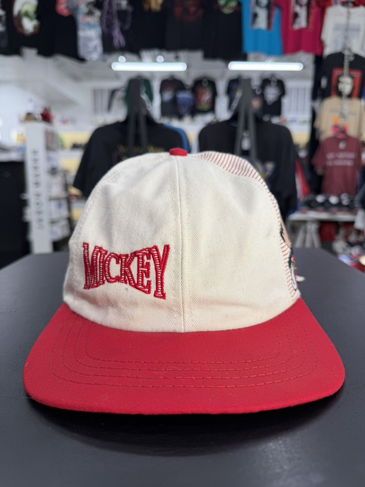 Vintage Vintage 90s Mickey Mouse SnapBack Goofy Hat Co Hat Cap NWT Size ONE SIZE - 2 Thumbnail
