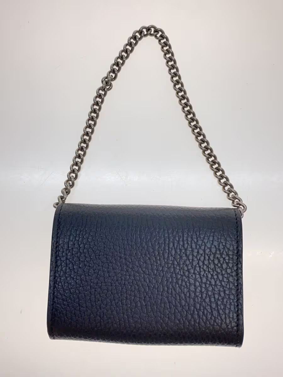 Gucci Gucci Dionysus Leather Chain Coin Case Black Size ONE SIZE - 2 Thumbnail