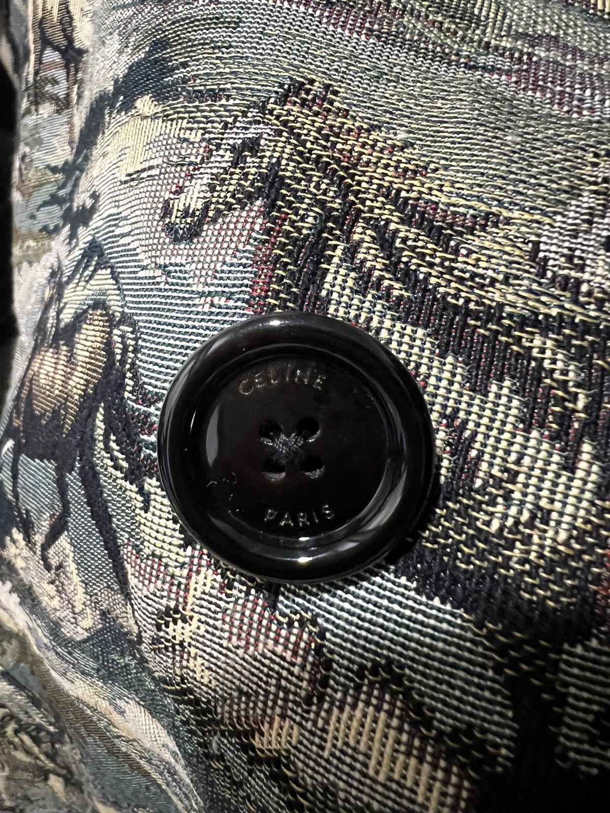 Celine Celine MILITARY PARKA WITH CAMARGUE TAPESTRY Size US L / EU 52-54 / 3 - 5 Thumbnail