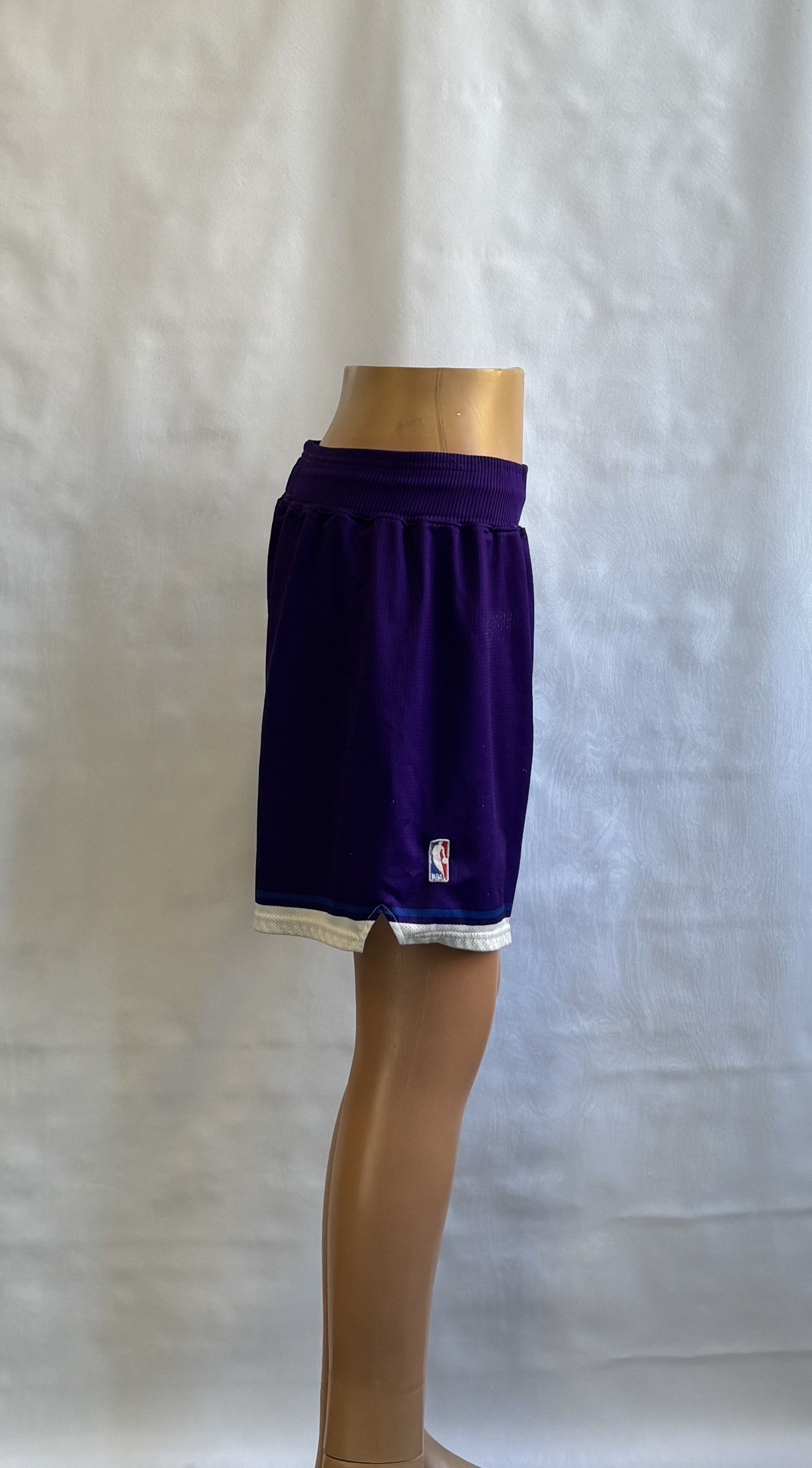 Champion Charlotte Hornets 90s Champion NBA Vintage Basketball Shorts Size US 35 - 4 Thumbnail