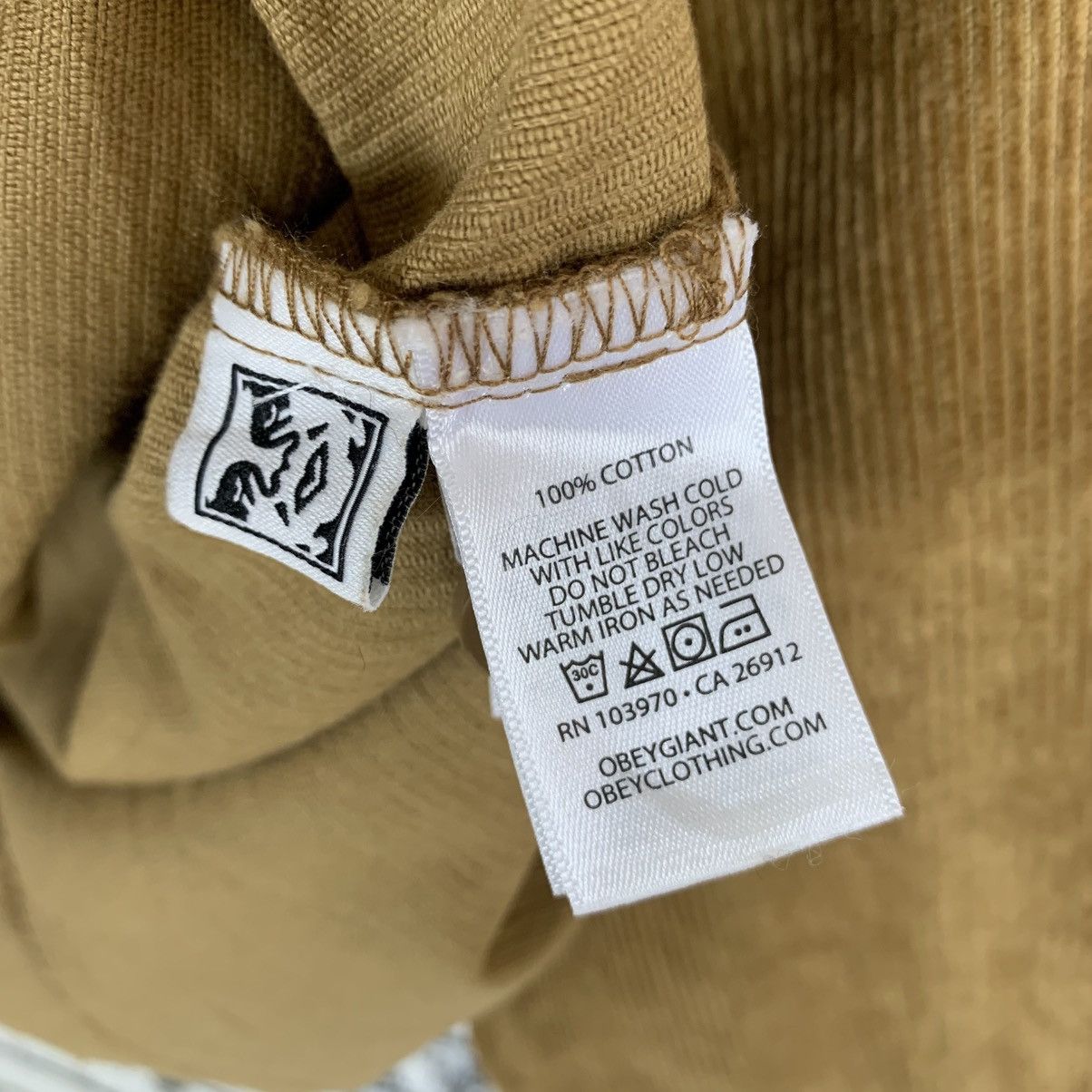 Designer × Obey Obey Corduroy Jacket Size US L / EU 52-54 / 3 - 10 Thumbnail