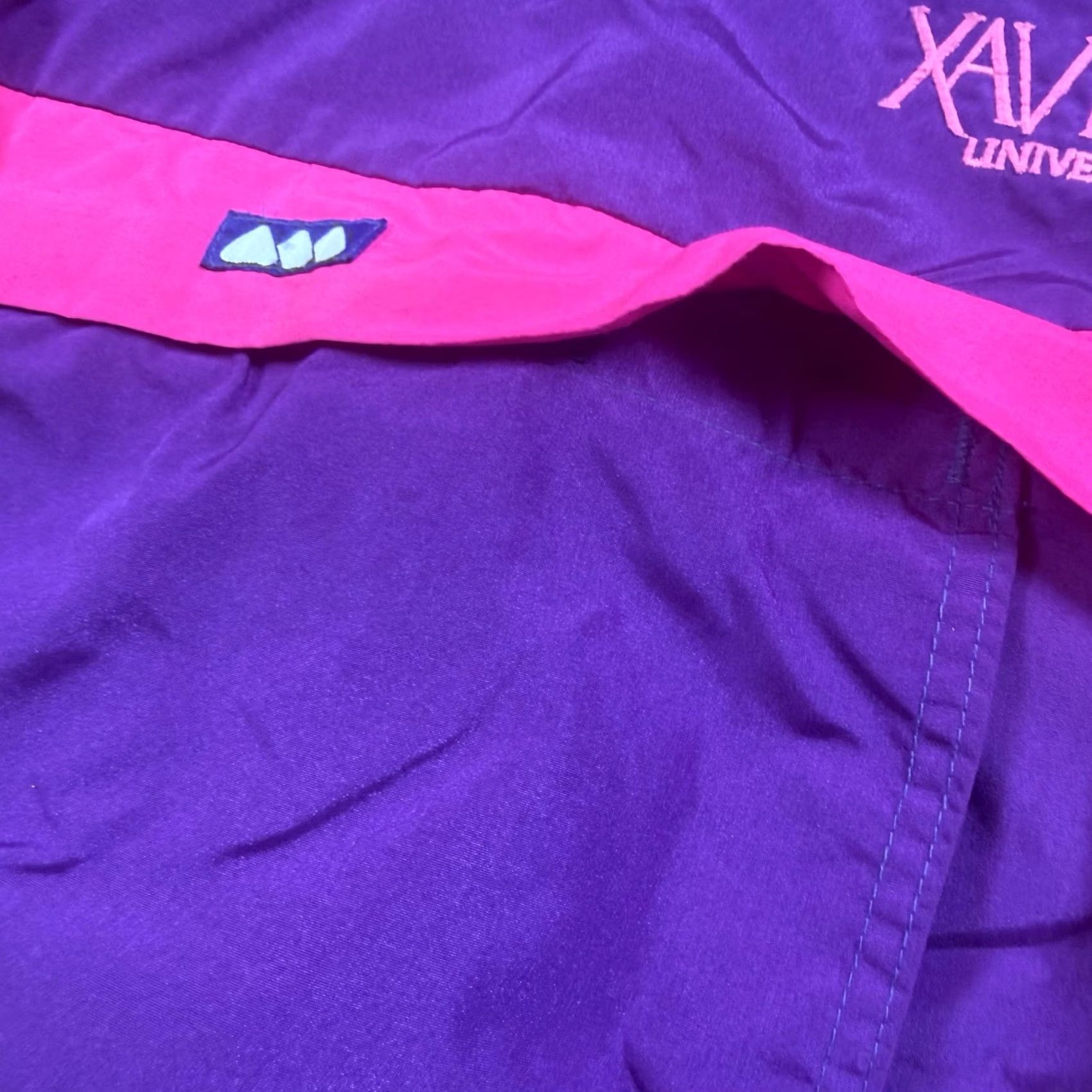 Vintage VINTAGE Granite USA Xavier University Anorak Jacket Mens M Gray Half Zip Nylon Coat/Outer Shell? Size US M / EU 48-50 / 2 - 4 Thumbnail