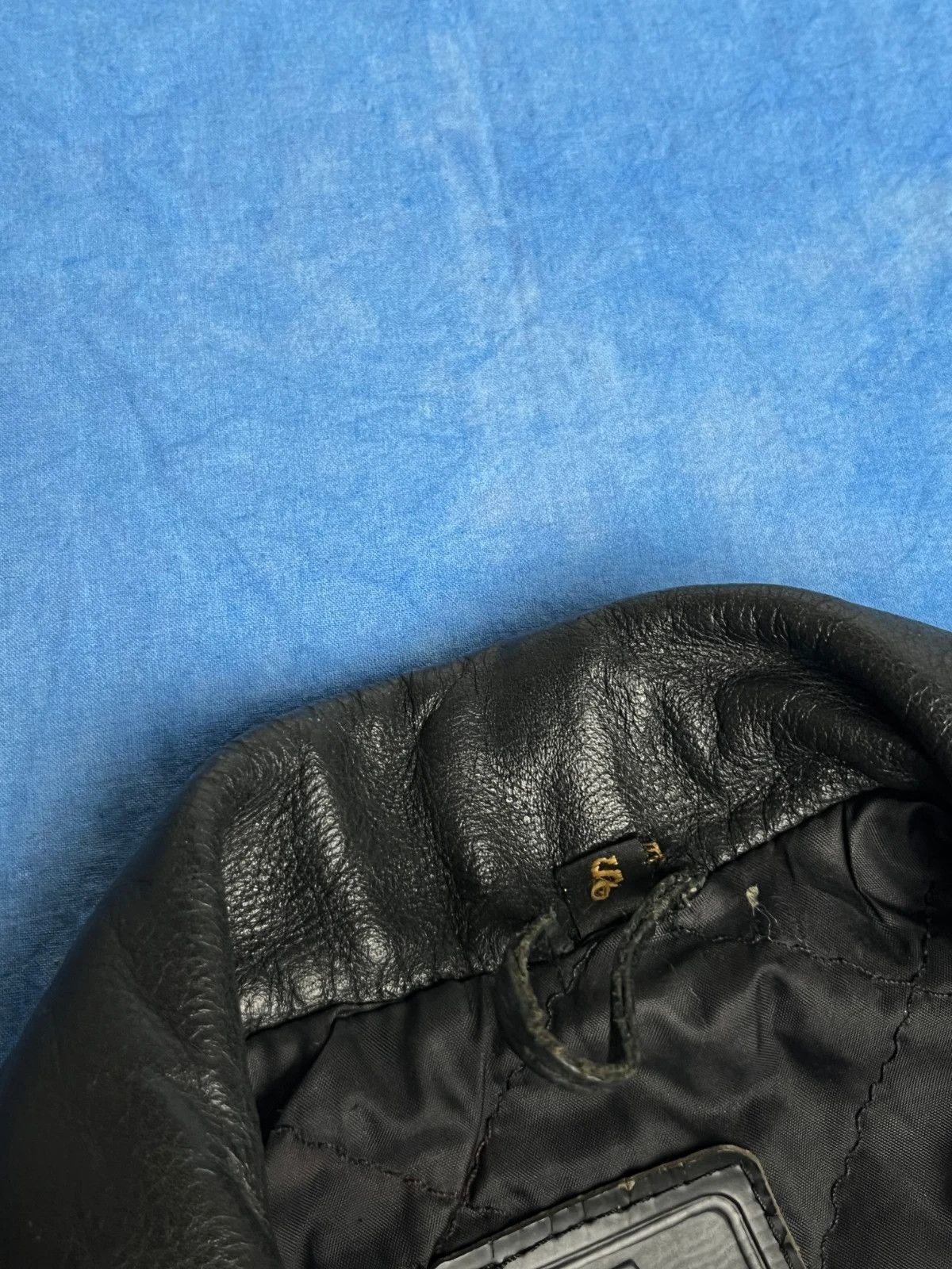 Vintage Vintage 90s Avant Garde Real Leather Ramones Jacket Size US S / EU 44-46 / 1 - 7 Thumbnail