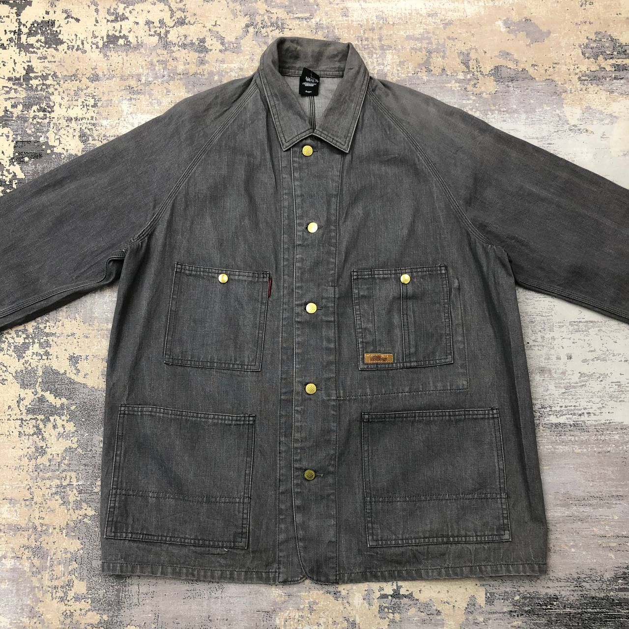 Japanese Brand Y401 JAPAN CREATE LOCAL DESIGN CHORE JACKET Size US L / EU 52-54 / 3 - 4 Thumbnail