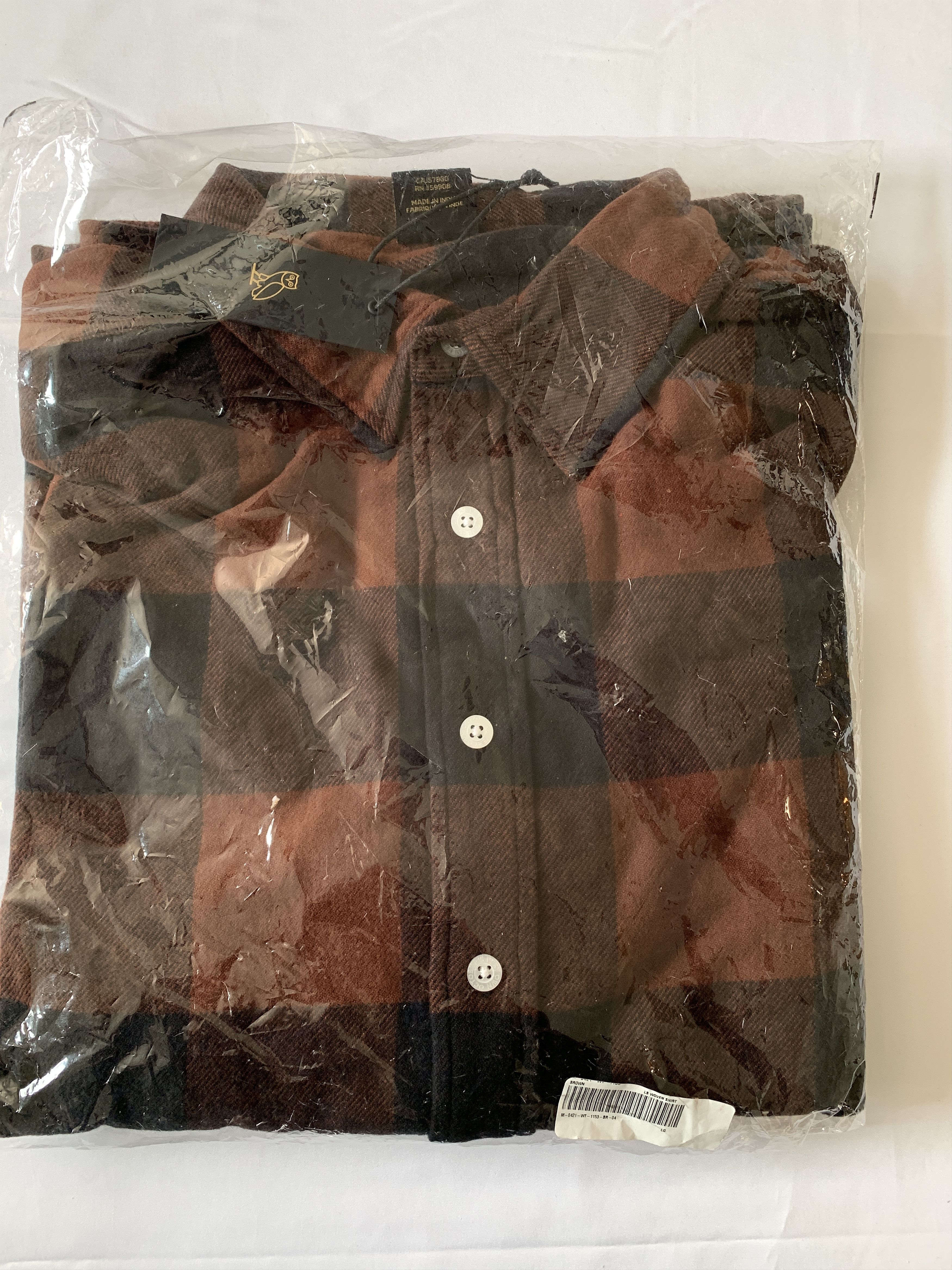 Drake OVO Buffalo Plaid Flannel Shirt Size US L / EU 52-54 / 3 - 2 Thumbnail