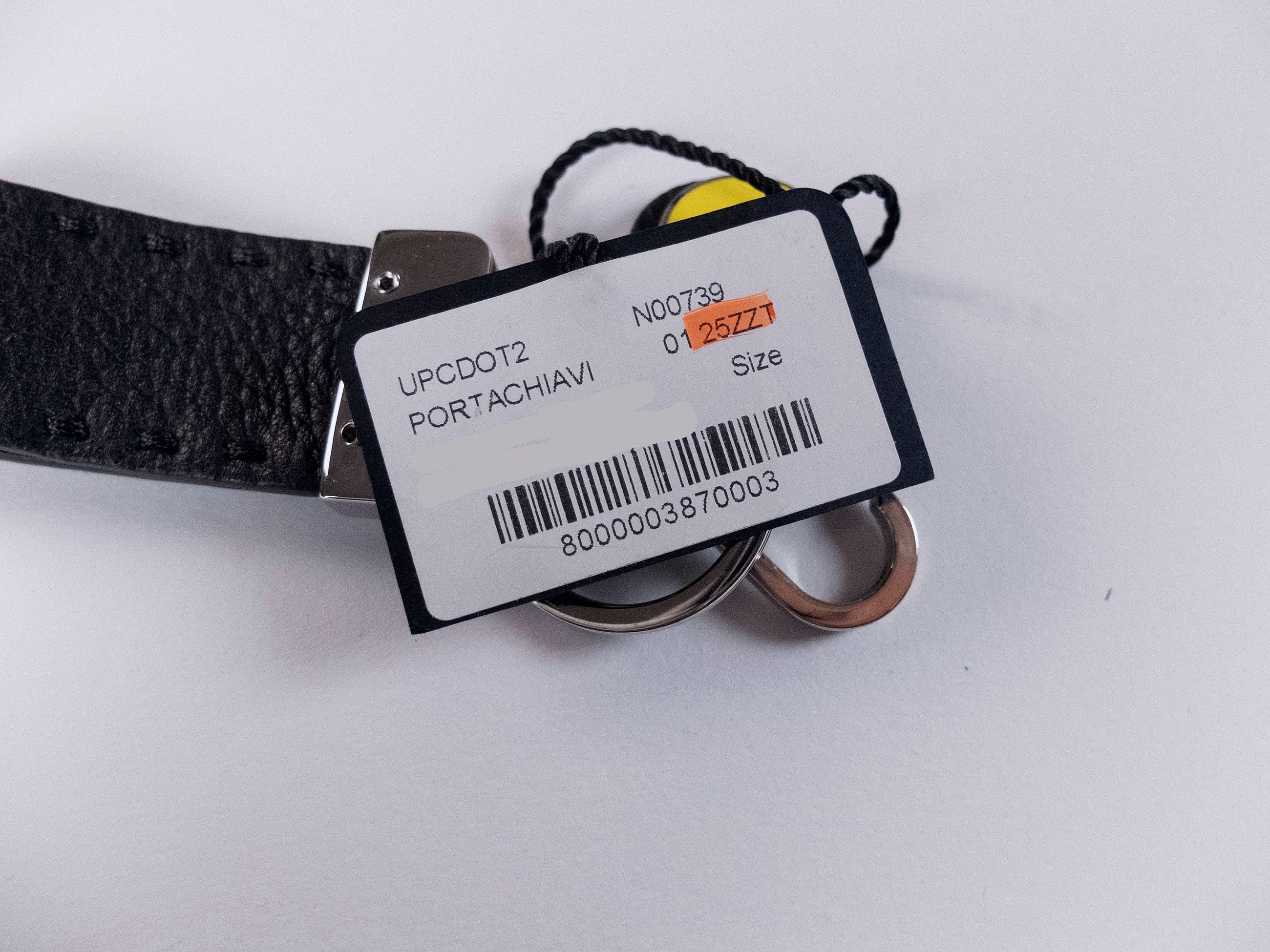 Kiton KITON hand stitched brown leather keyring authentic Size ONE SIZE - 6 Thumbnail