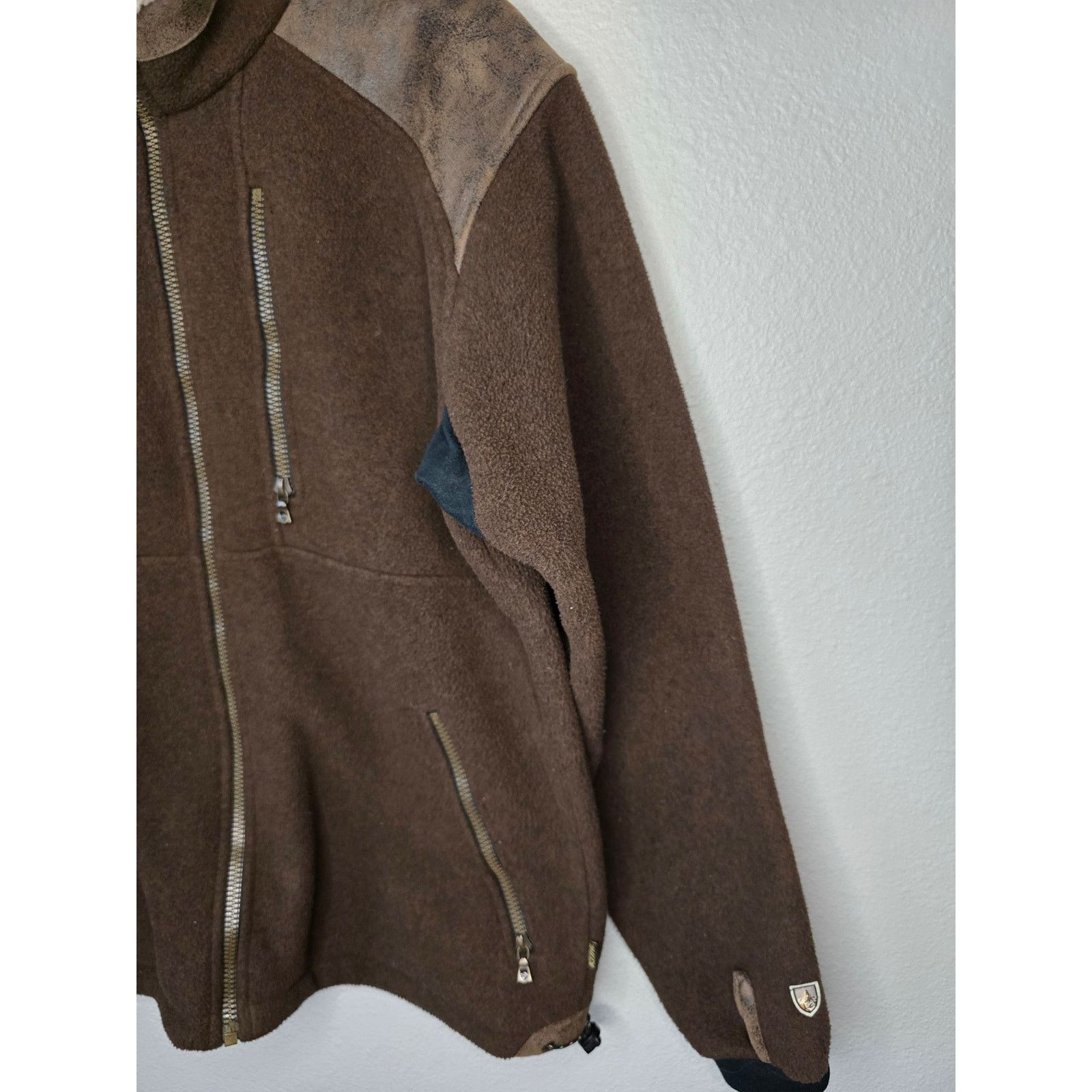 Kuhl KUHL Jacket Men's Small Alpenwurx Fleece Brown Coat Size US S / EU 44-46 / 1 - 2 Thumbnail