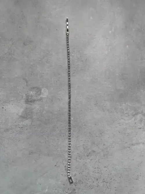 Jewelry Diamond Ice Bracelet Link Jewelry Chrome Casual Chain Cuff Size ONE SIZE - 3 Thumbnail