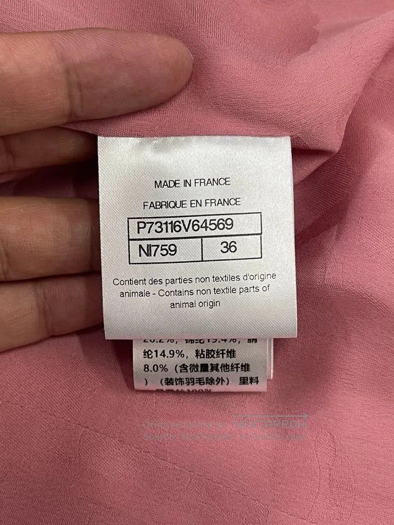 Chanel Chanel Pink Feather Sleeve Jacket. Size US M / EU 48-50 / 2 - 5 Thumbnail