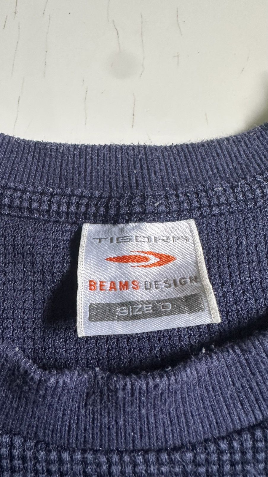 Beams Japan Beams design Tigaro indigo Long sleeve Size US L / EU 52-54 / 3 - 7 Thumbnail